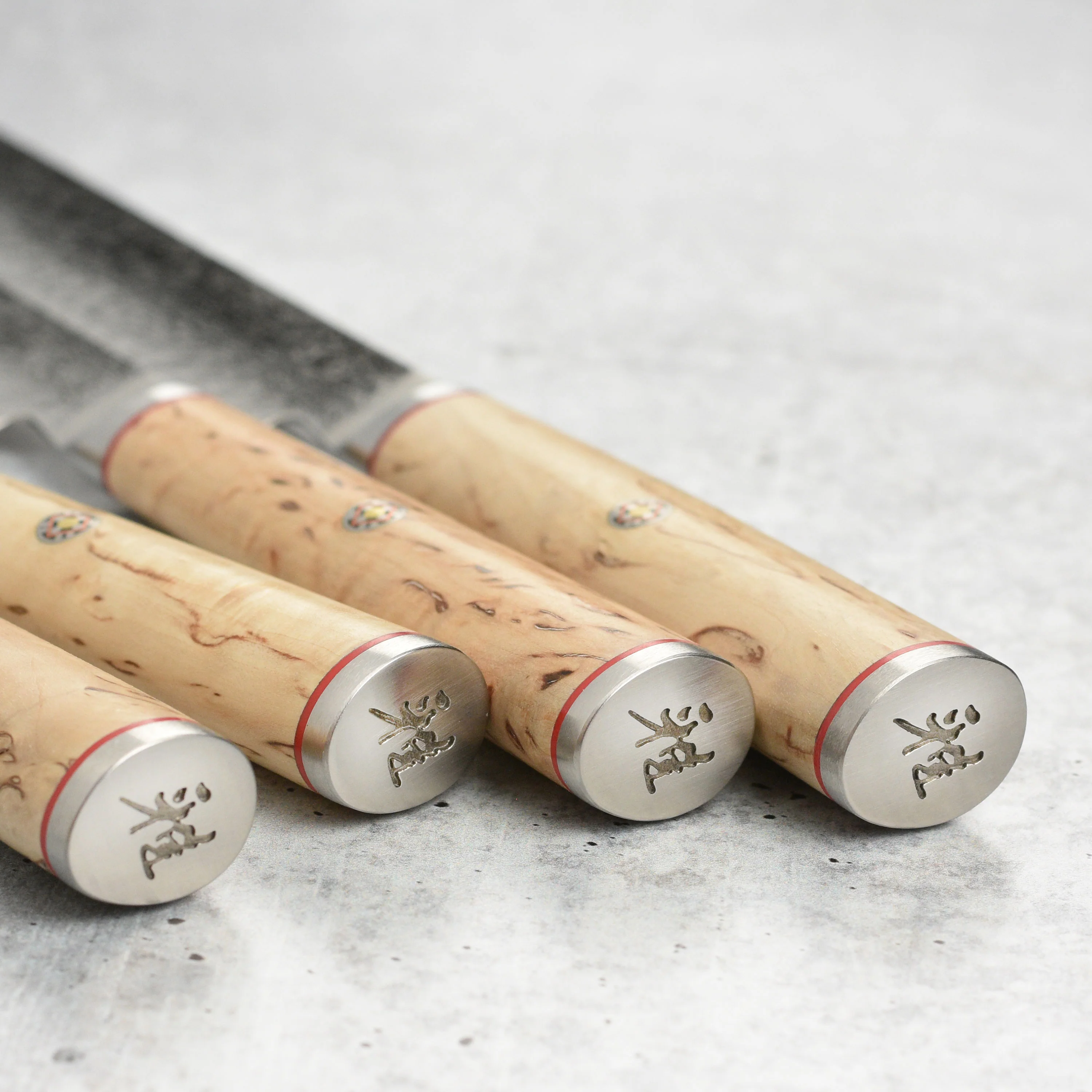 Miyabi Birchwood SG2 4 Piece Steak Knife Set with Bamboo Case - Image 4