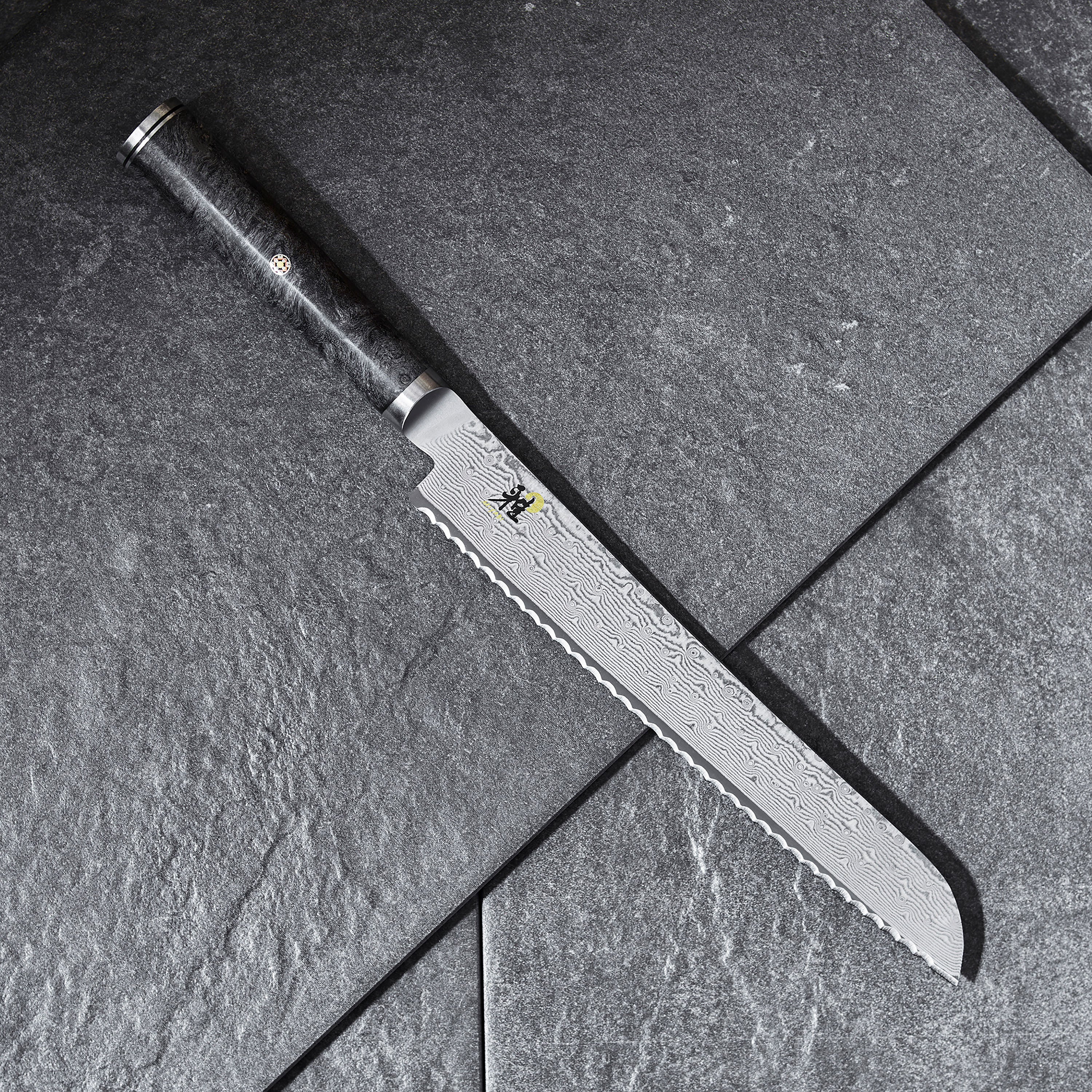 Miyabi Black 9" Bread Knife - Image 7