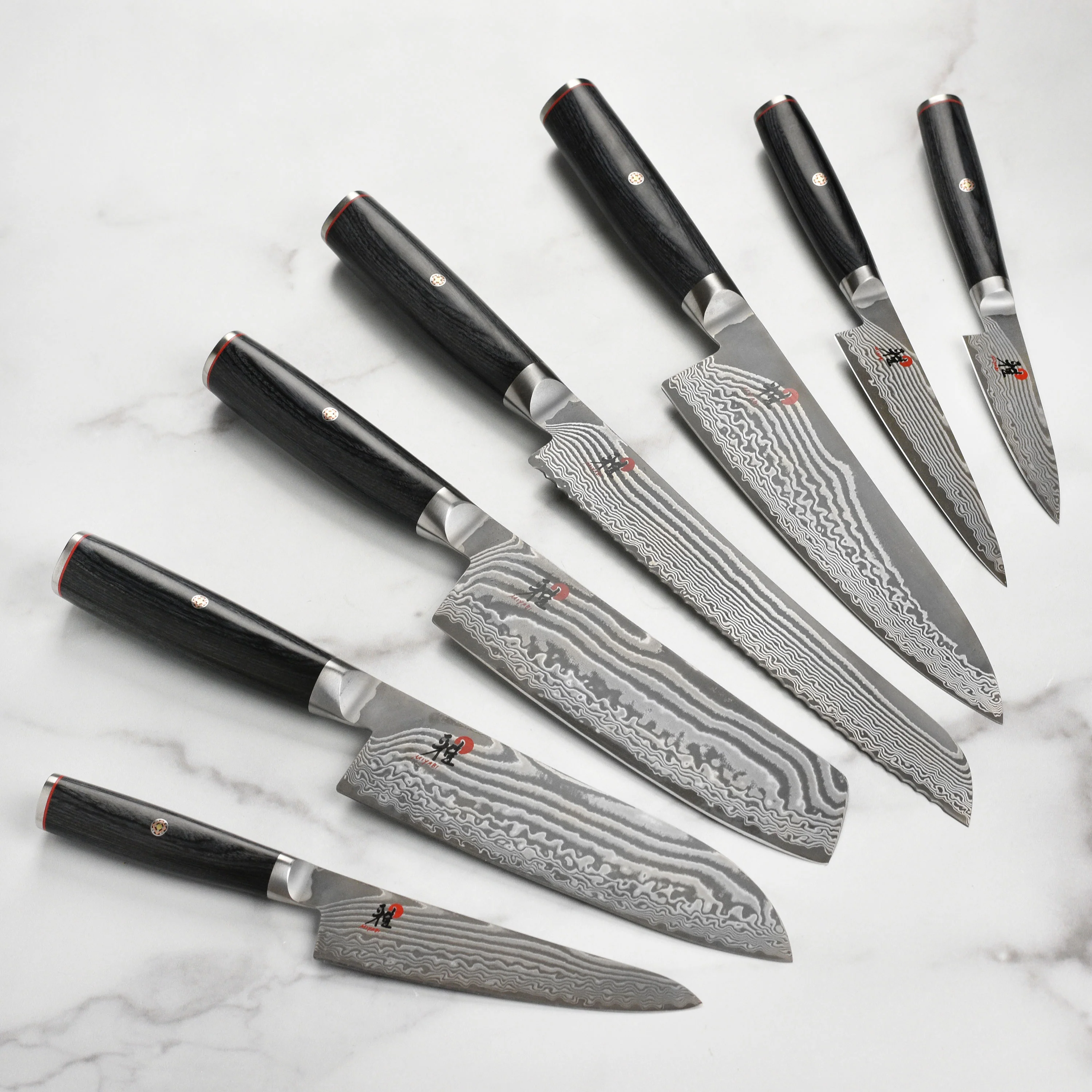 Miyabi Kaizen II 10 Piece Magnetic Easel Knife Block Set - Image 2