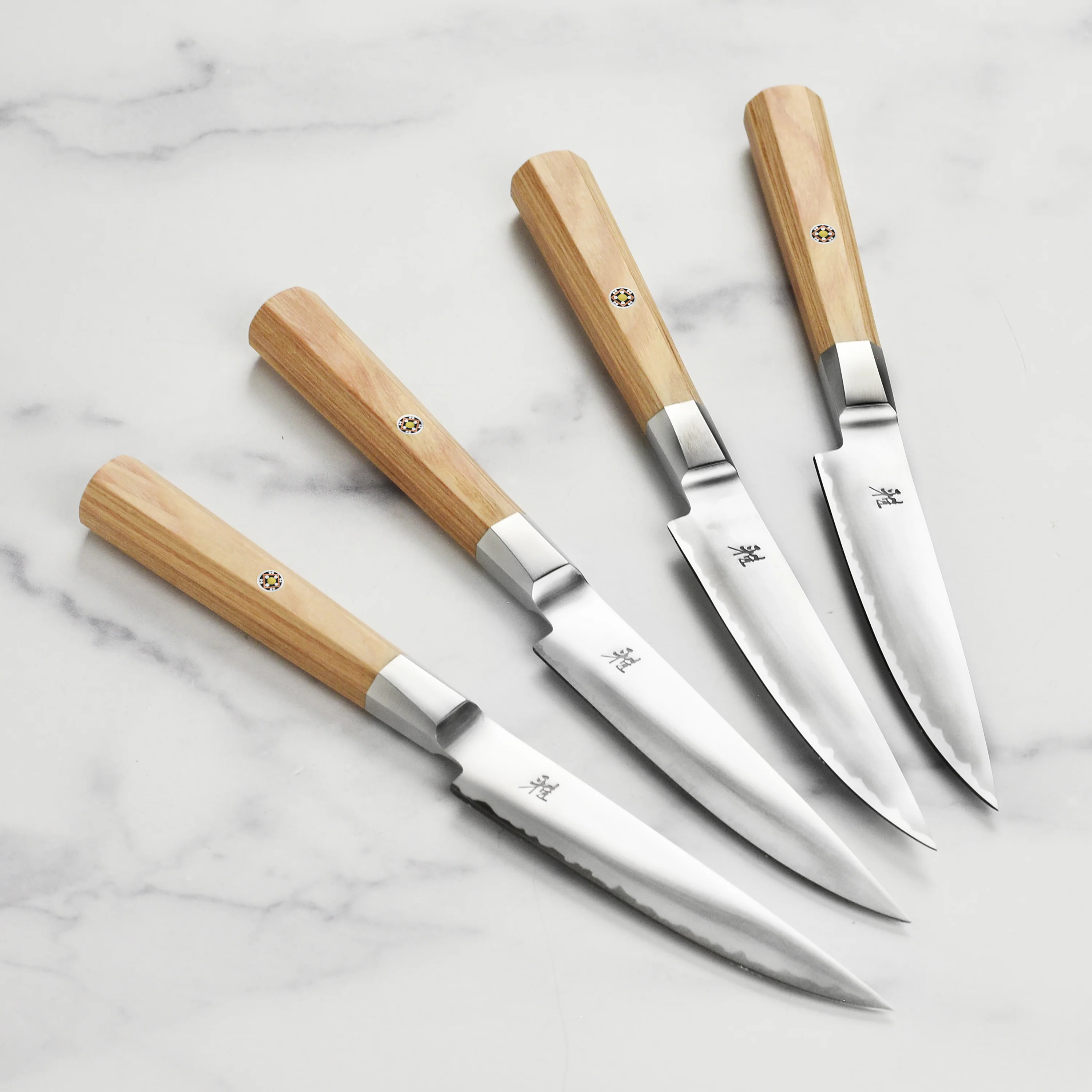 Miyabi Koya 4 Piece Steak Knife Set with Bamboo Case - Image 2