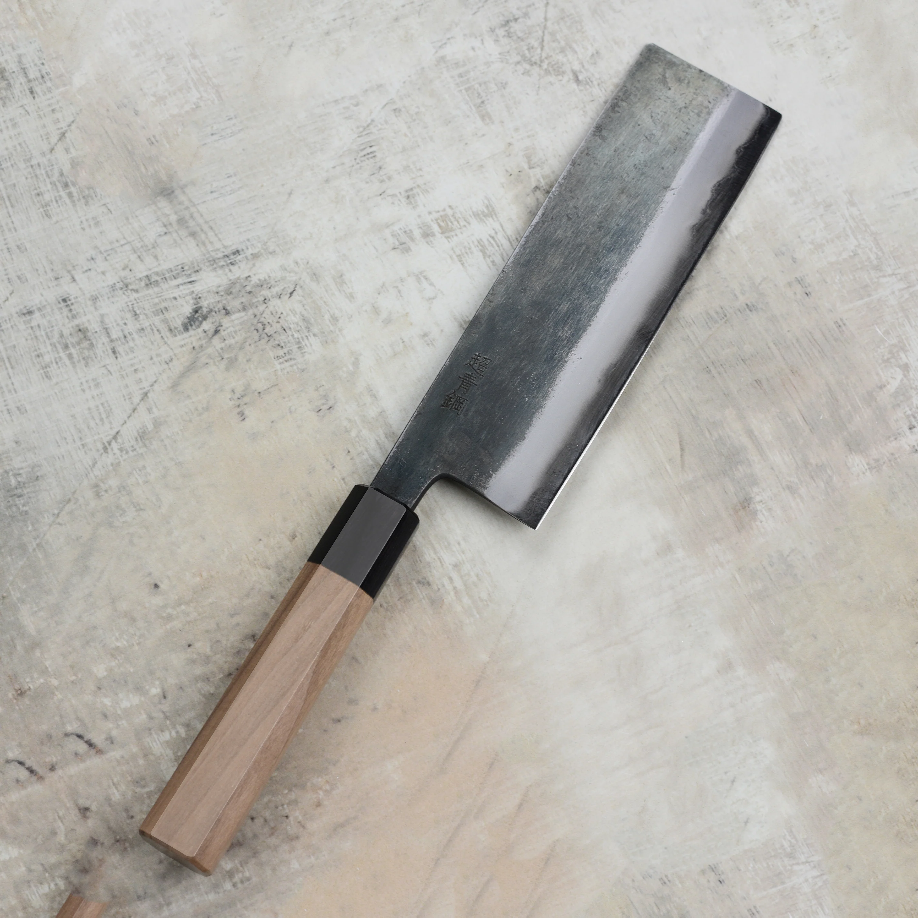 Motokyuuichi Aogami Super Kurouchi 6.5" Nakiri - Image 4
