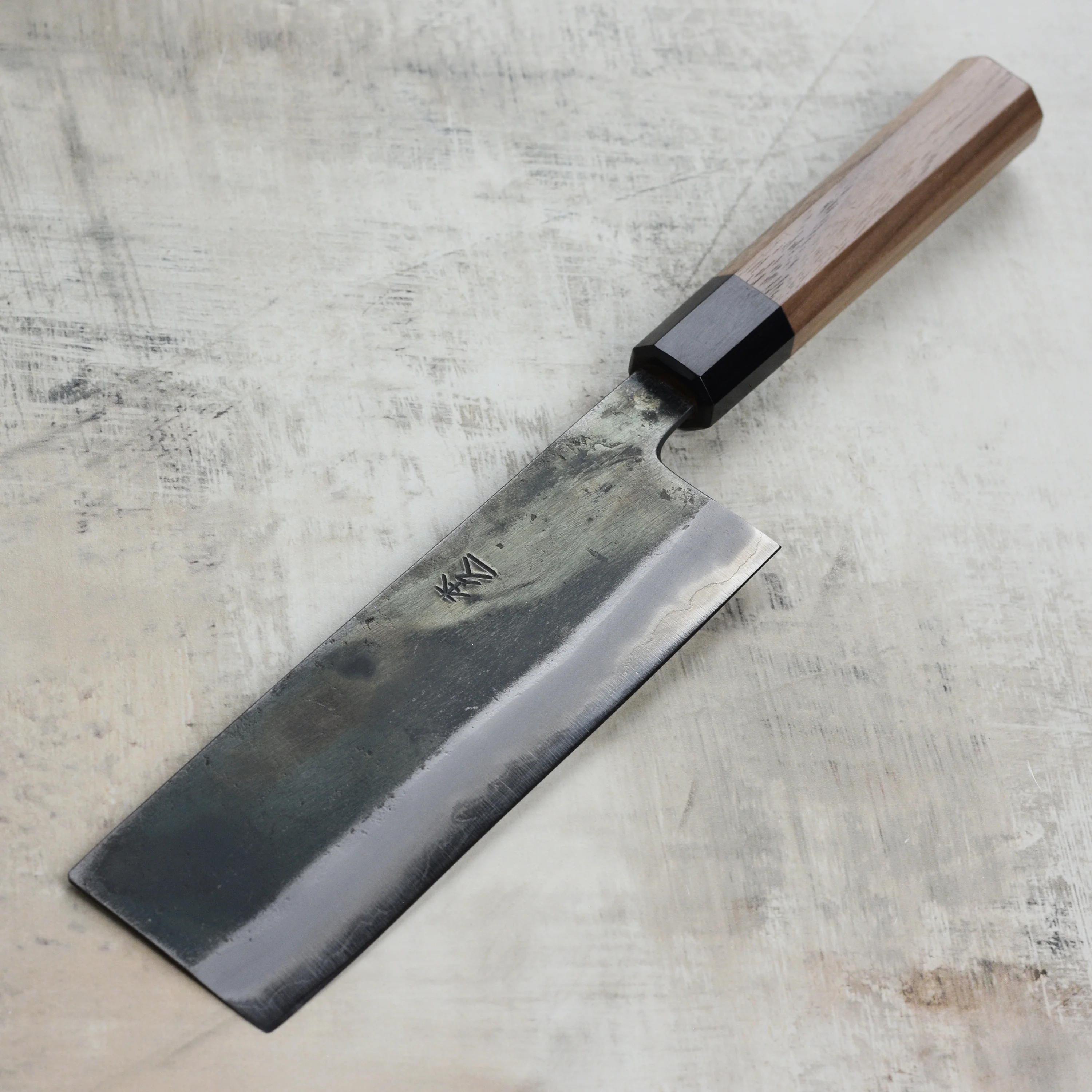 Motokyuuichi Aogami Super Kurouchi 6.5" Nakiri - Image 6