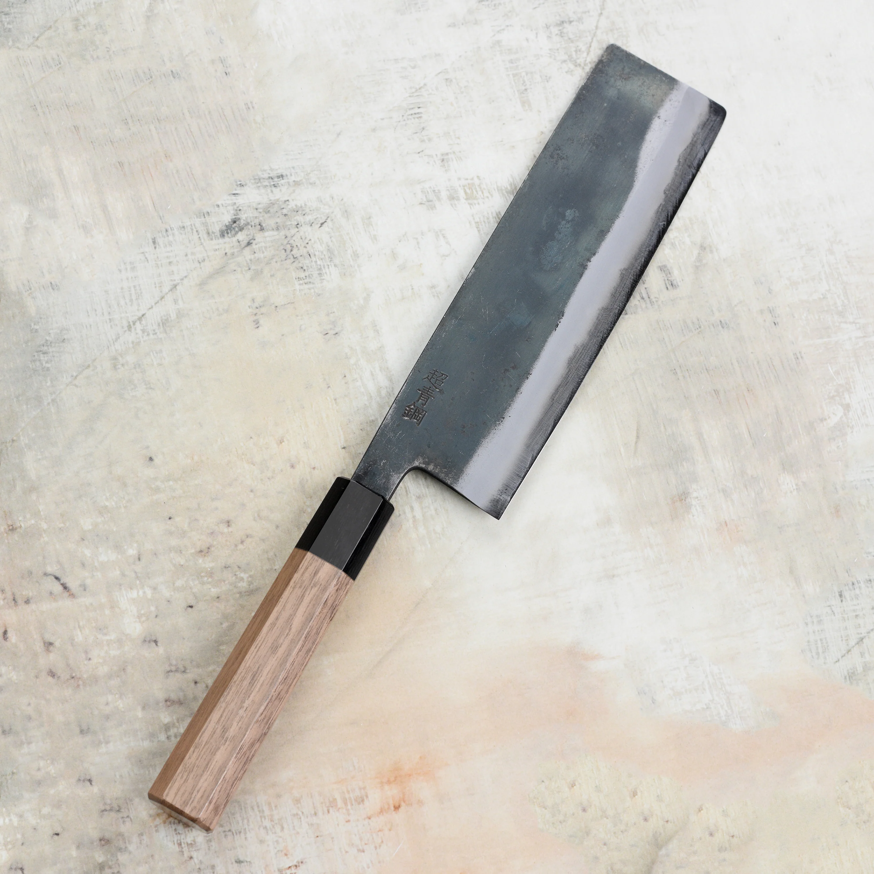Motokyuuichi Aogami Super Kurouchi 7" Nakiri - Image 6
