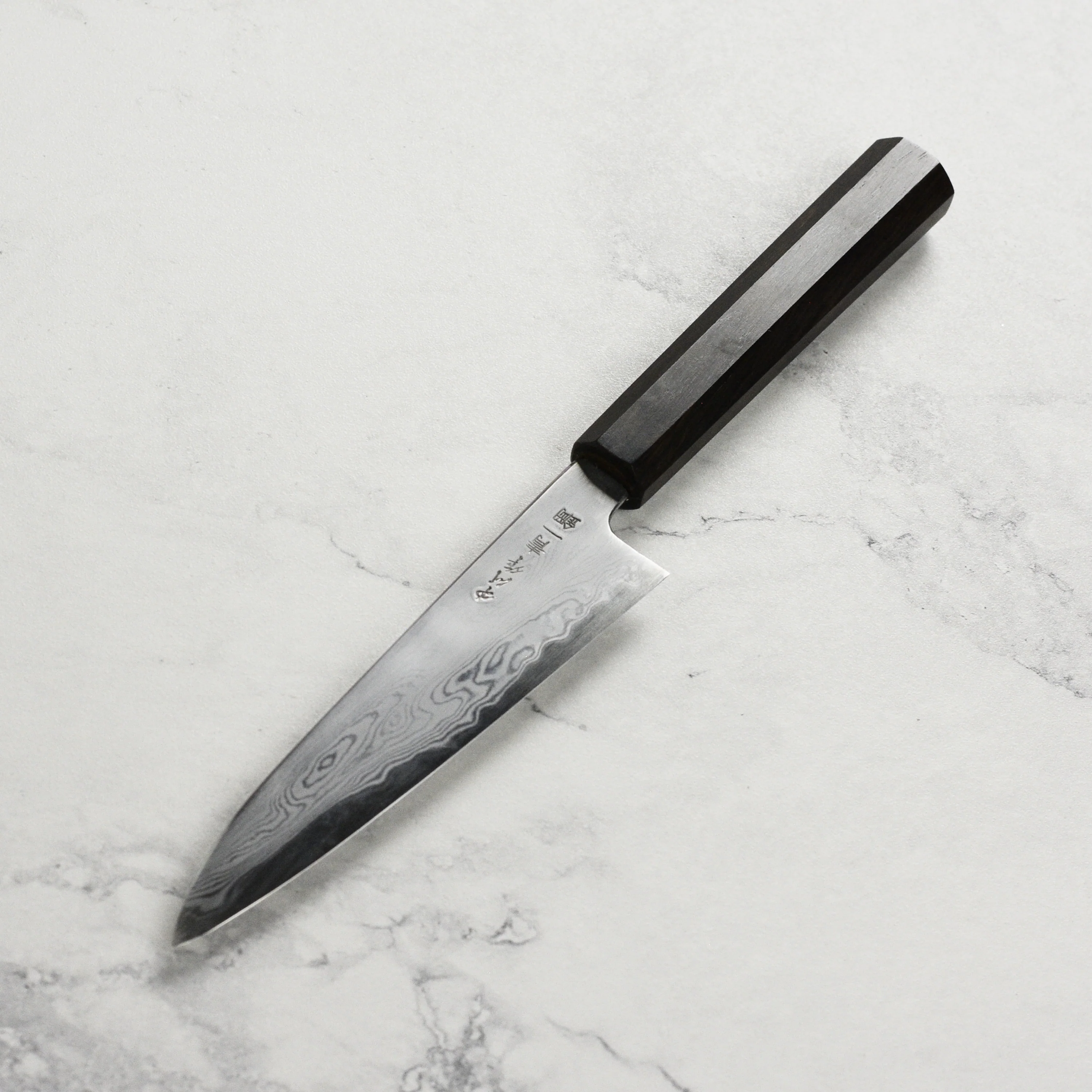 Nakagawa Aogami #1 Damascus 5.9" Petty - Image 5