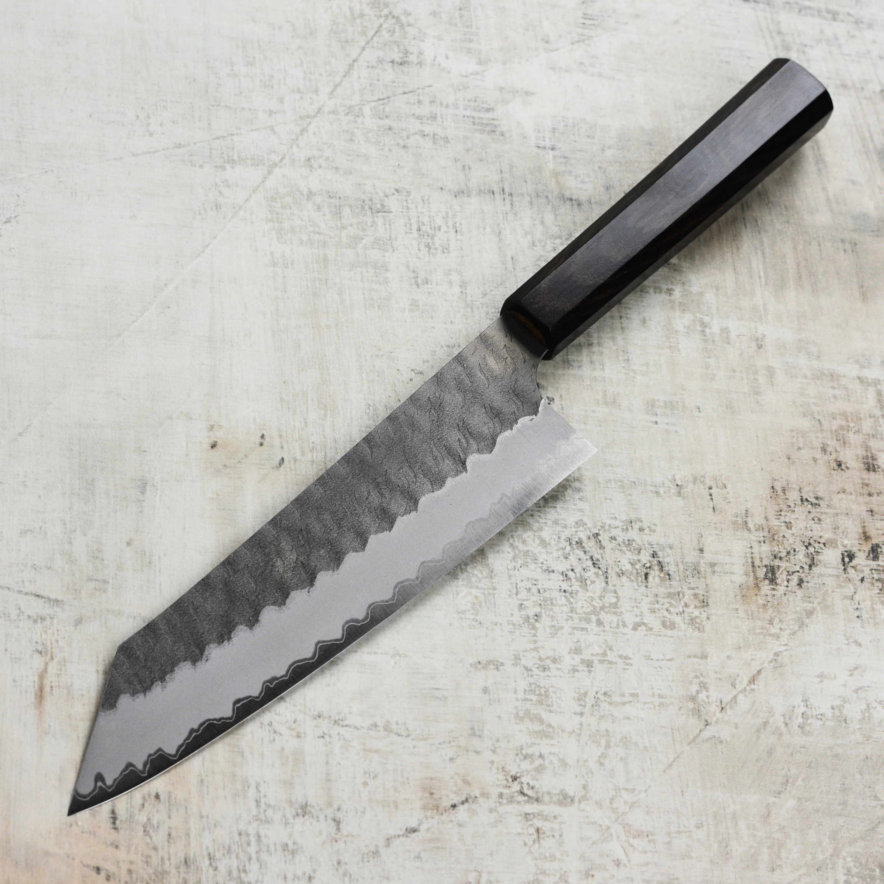 Nigara Aogami Super Migaki Tsuchime 8.25" Kiritsuke - Image 6