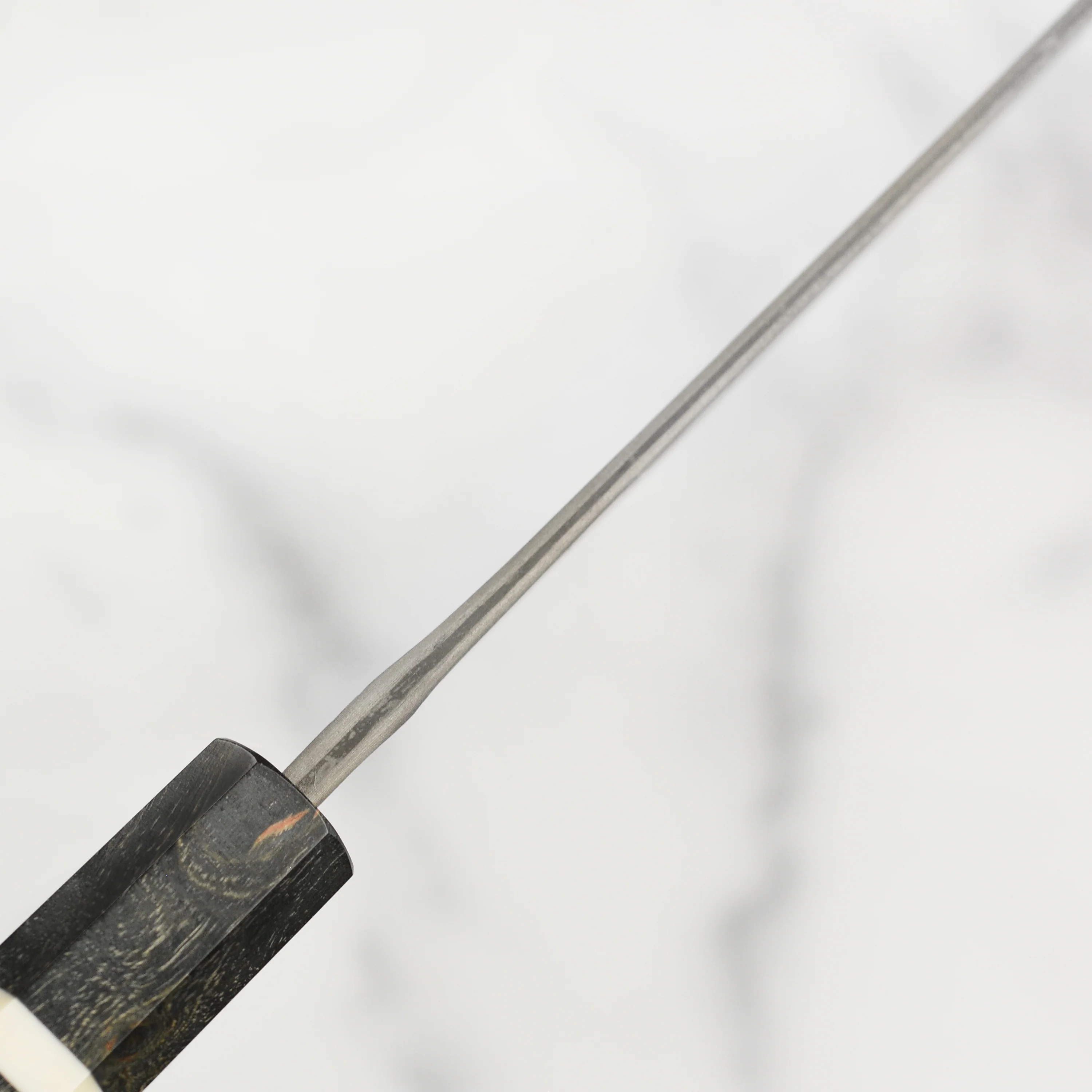 Nigara Ginsan Kurozome Damascus 8.25" Kiritsuke - Image 3