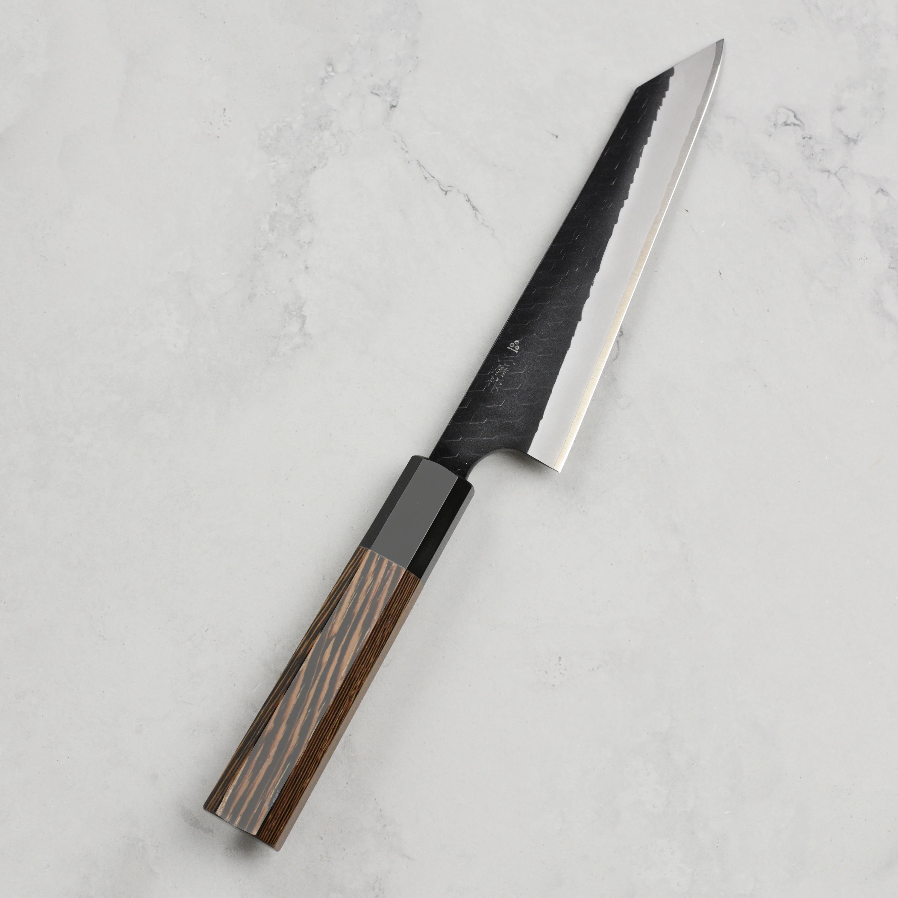 Nigara SG2 Kurouchi Tsuchime 6.7" Honesuki - Image 4