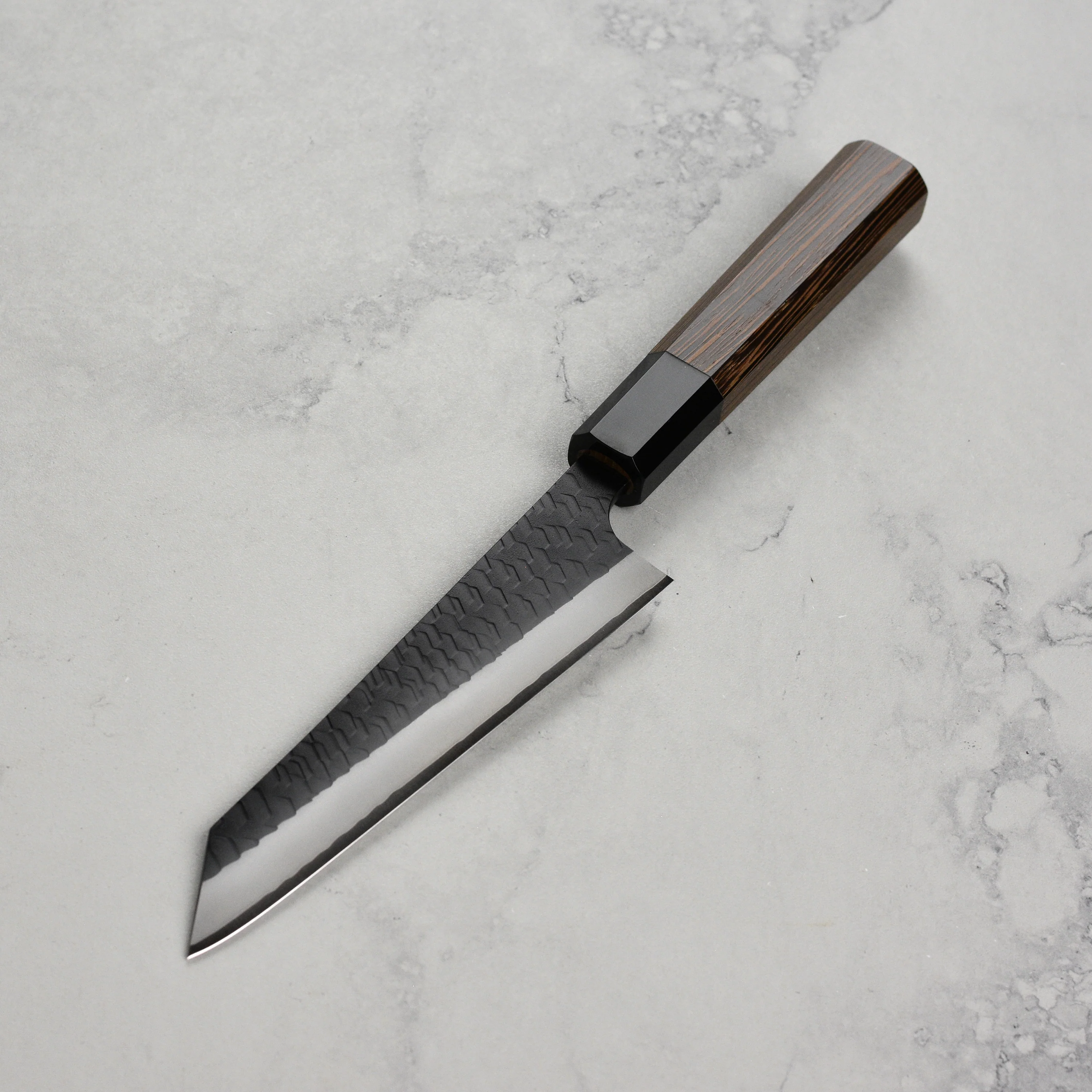 Nigara SG2 Kurouchi Tsuchime 6.7" Honesuki - Image 6