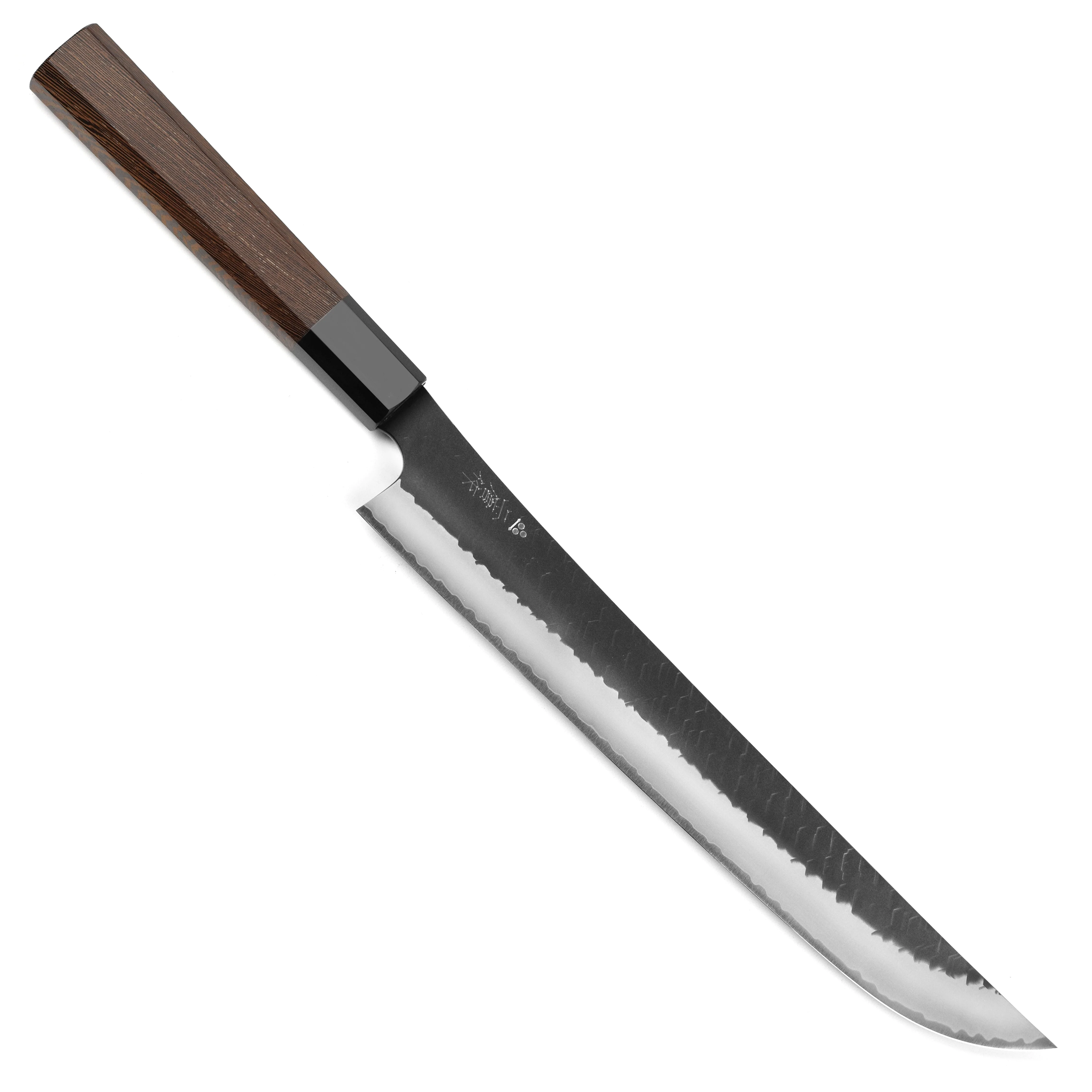 Nigara SG2 Kurouchi Tsuchime 10.6" Sakimaru Sujihiki - Image 9