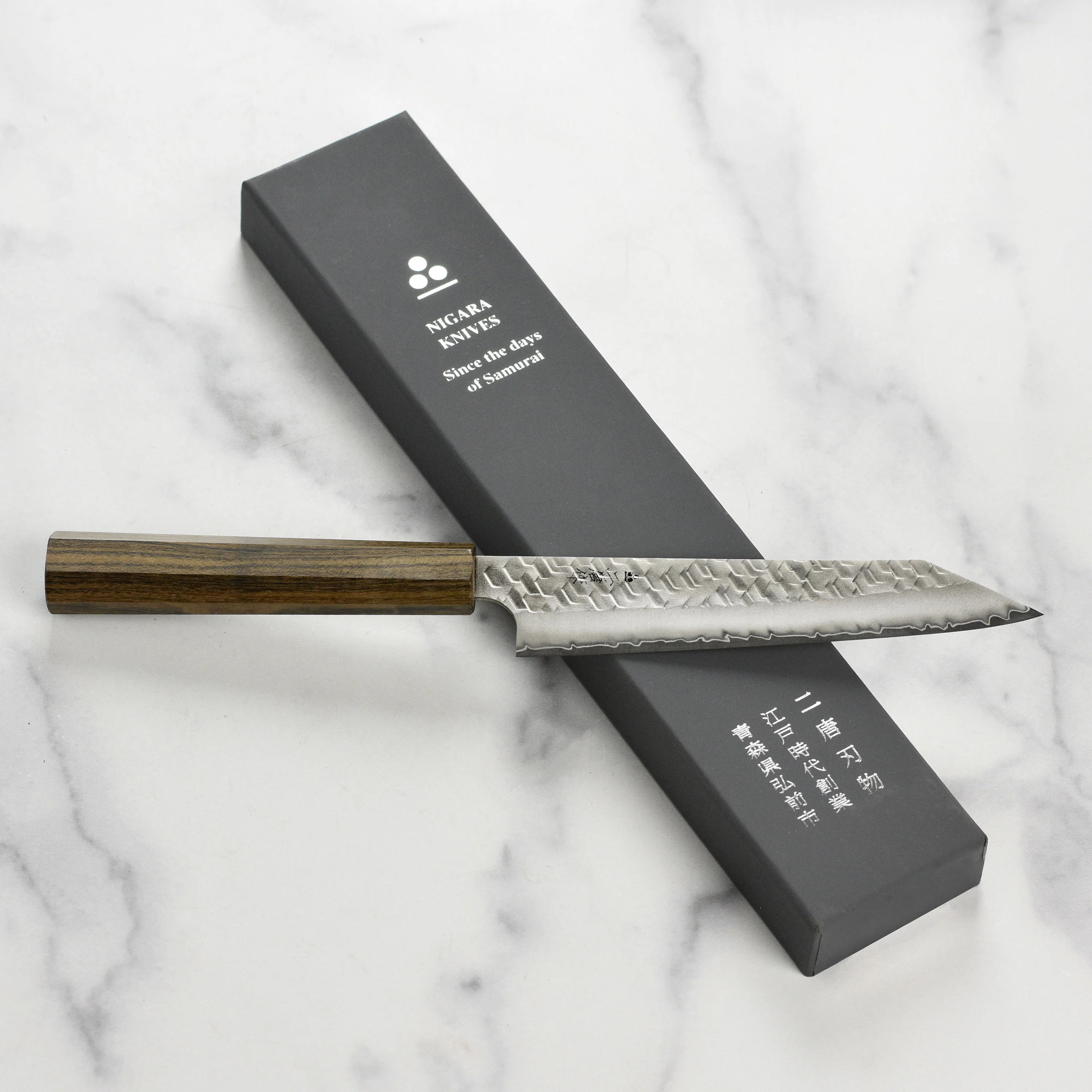 Nigara SG2 Migaki Tsuchime 5.9" Kiritsuke Petty - Image 6