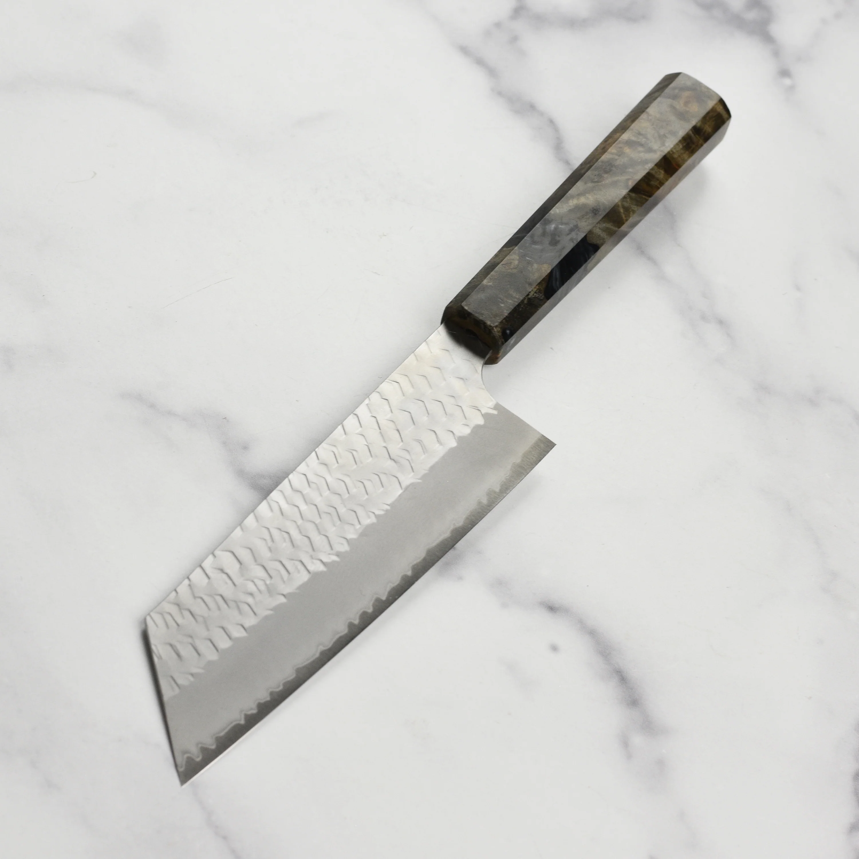 Nigara SG2 Migaki Tsuchime 7" Kiritsuke Nakiri - Image 6