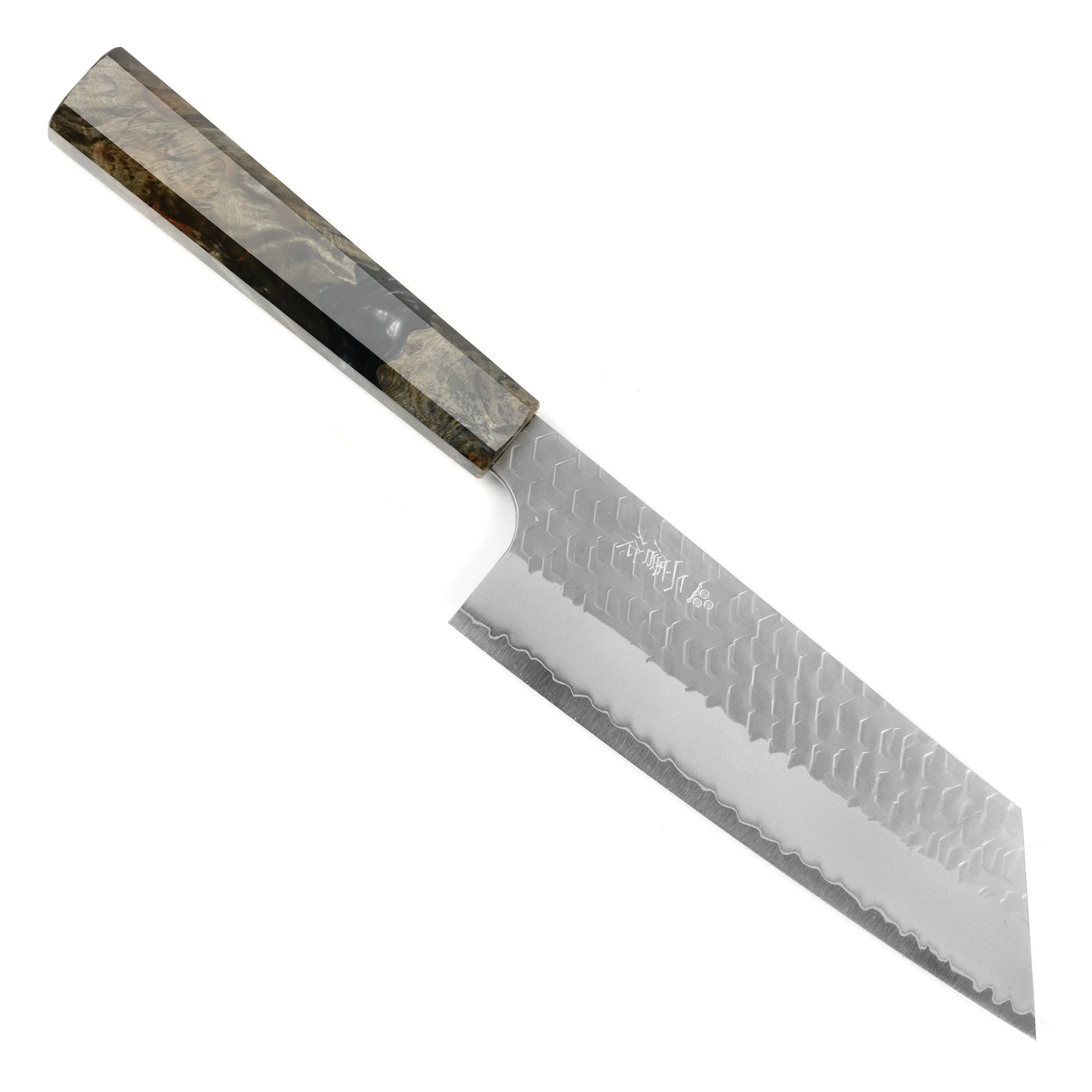 Nigara SG2 Migaki Tsuchime 7" Kiritsuke Nakiri - Image 9