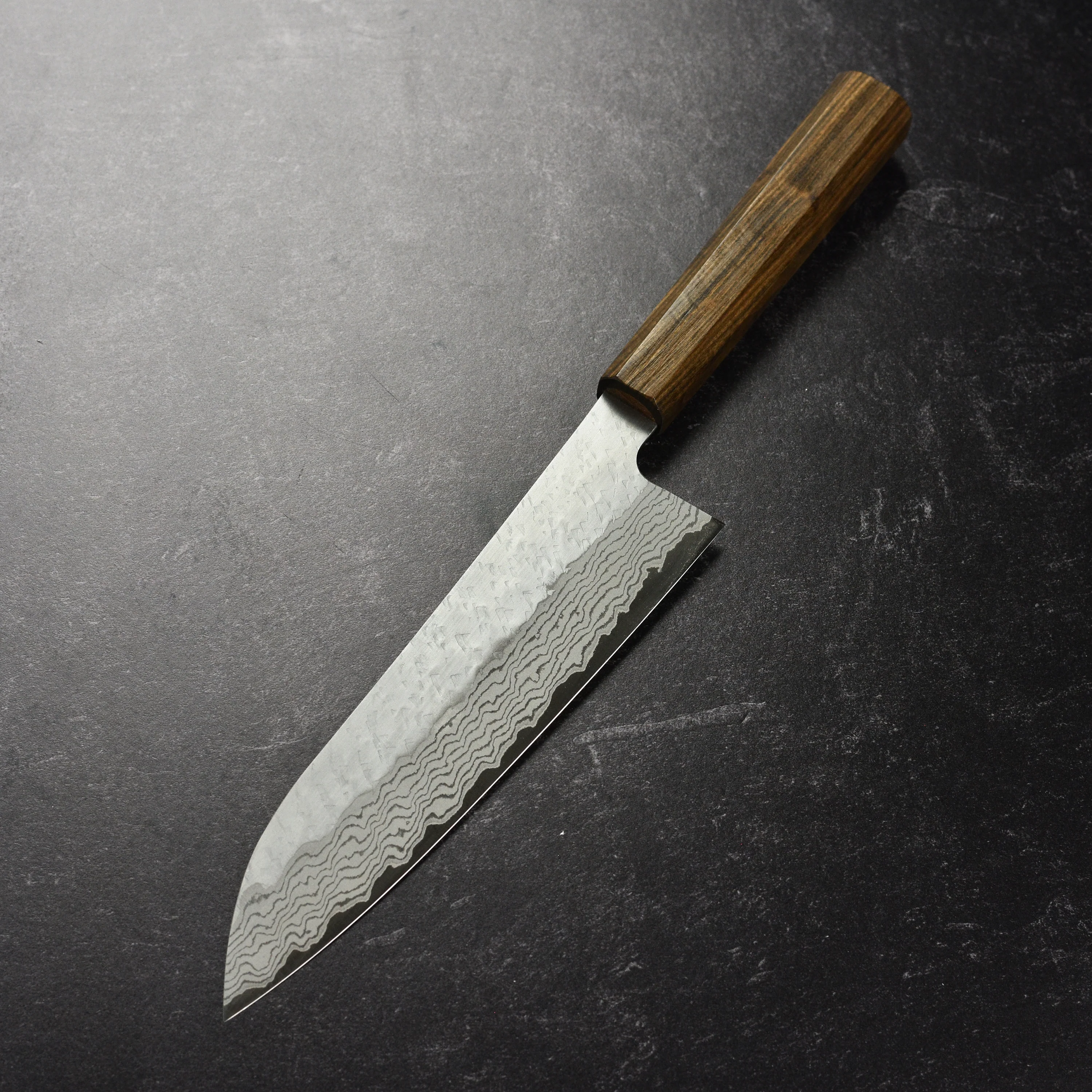 Nigara VG10 Tsuchime Damascus 8.25" Gyuto - Image 5