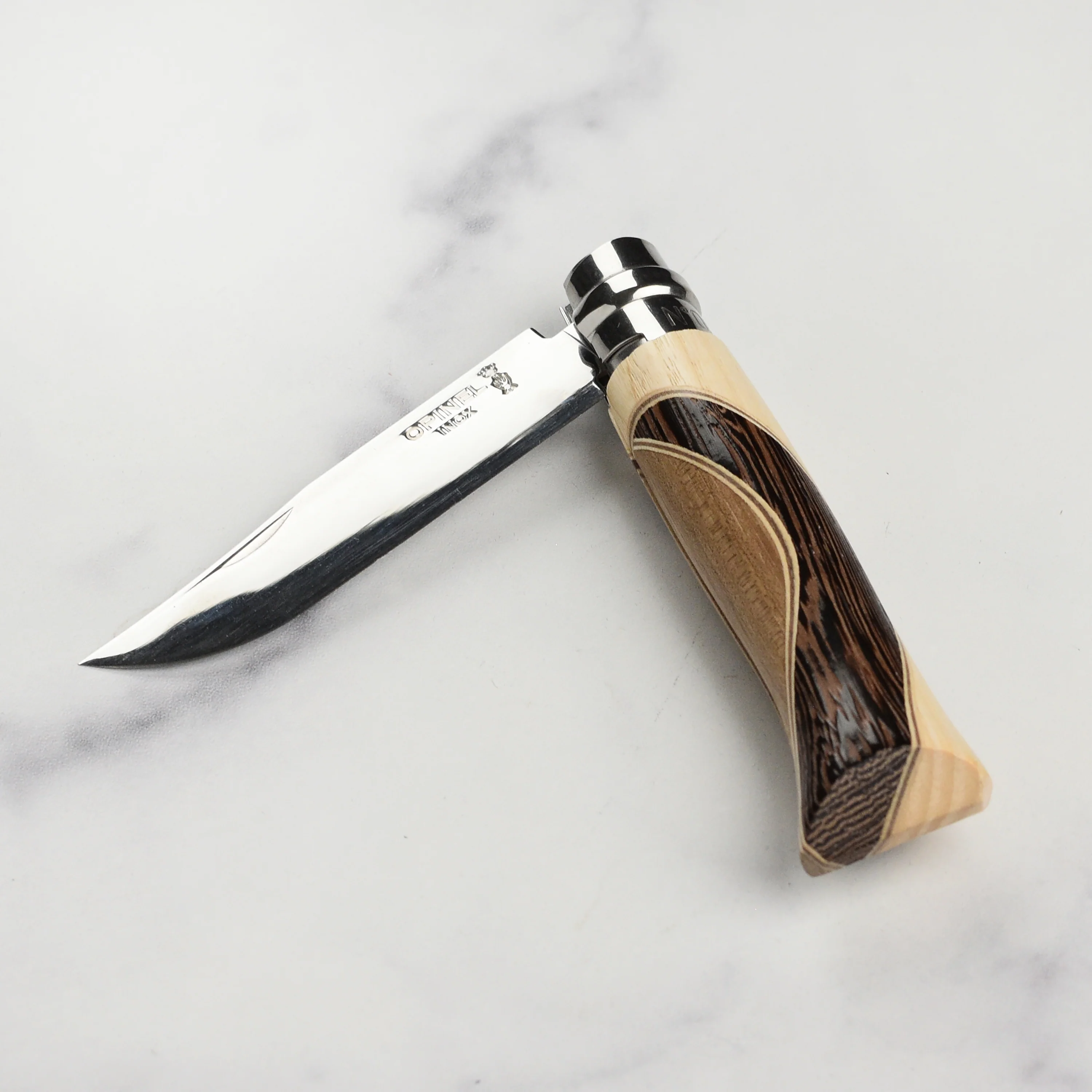 Opinel No. 8 Bruno Chaperon Edition Stainless Folding Knife - Image 2