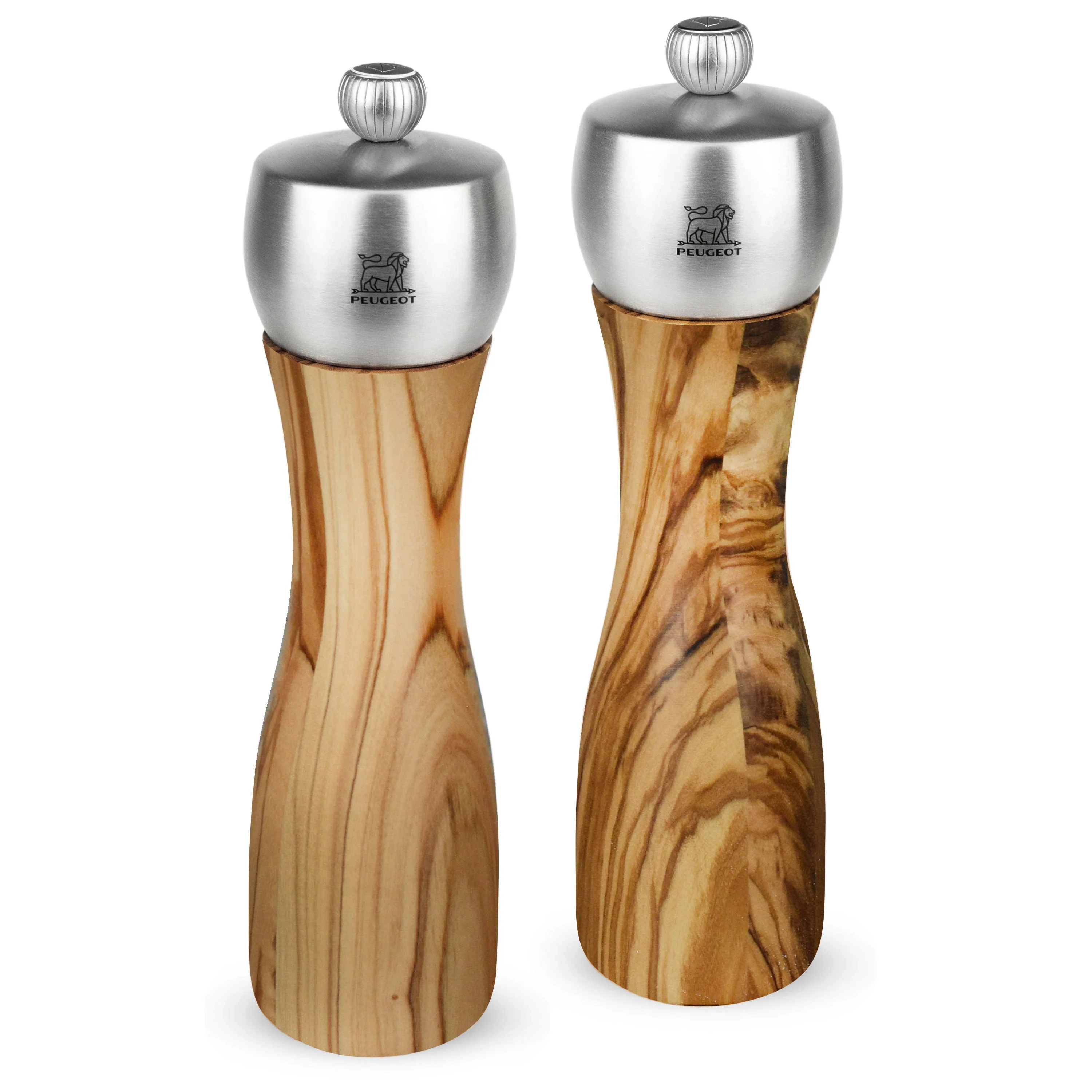 Peugeot Fidji 8.25" Olivewood Salt & Pepper Mill Set - Image 4