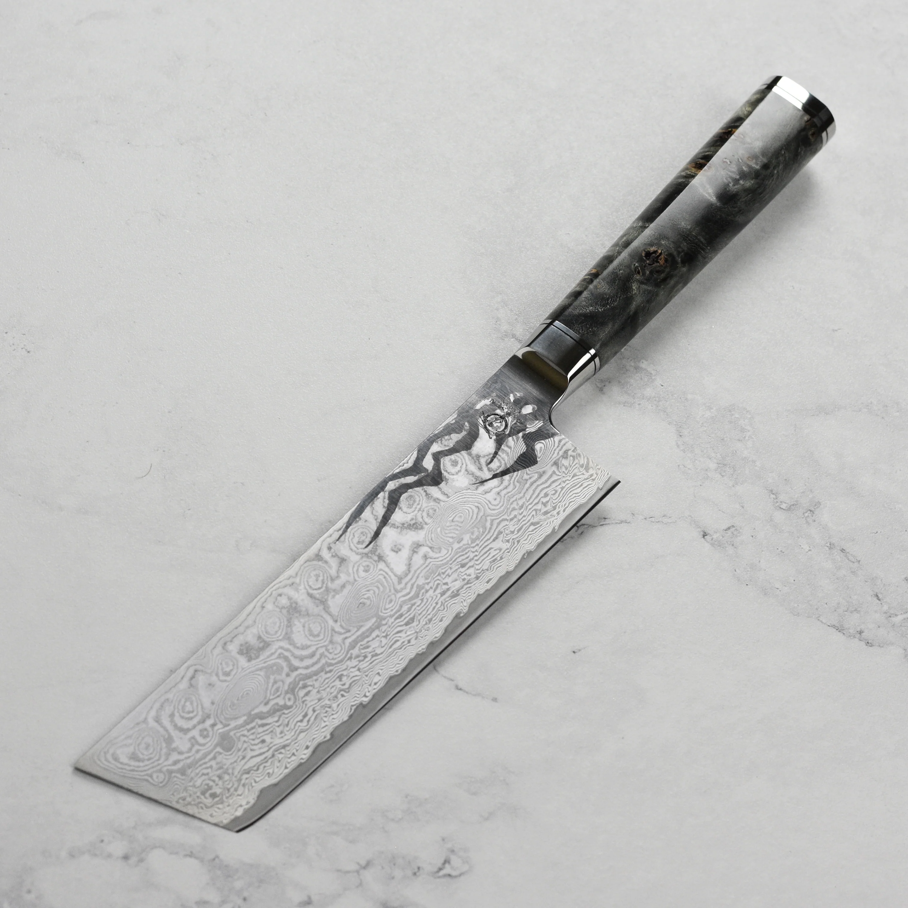 Ryusen Oukoku Ryu MT 6.1" Nakiri - Image 6