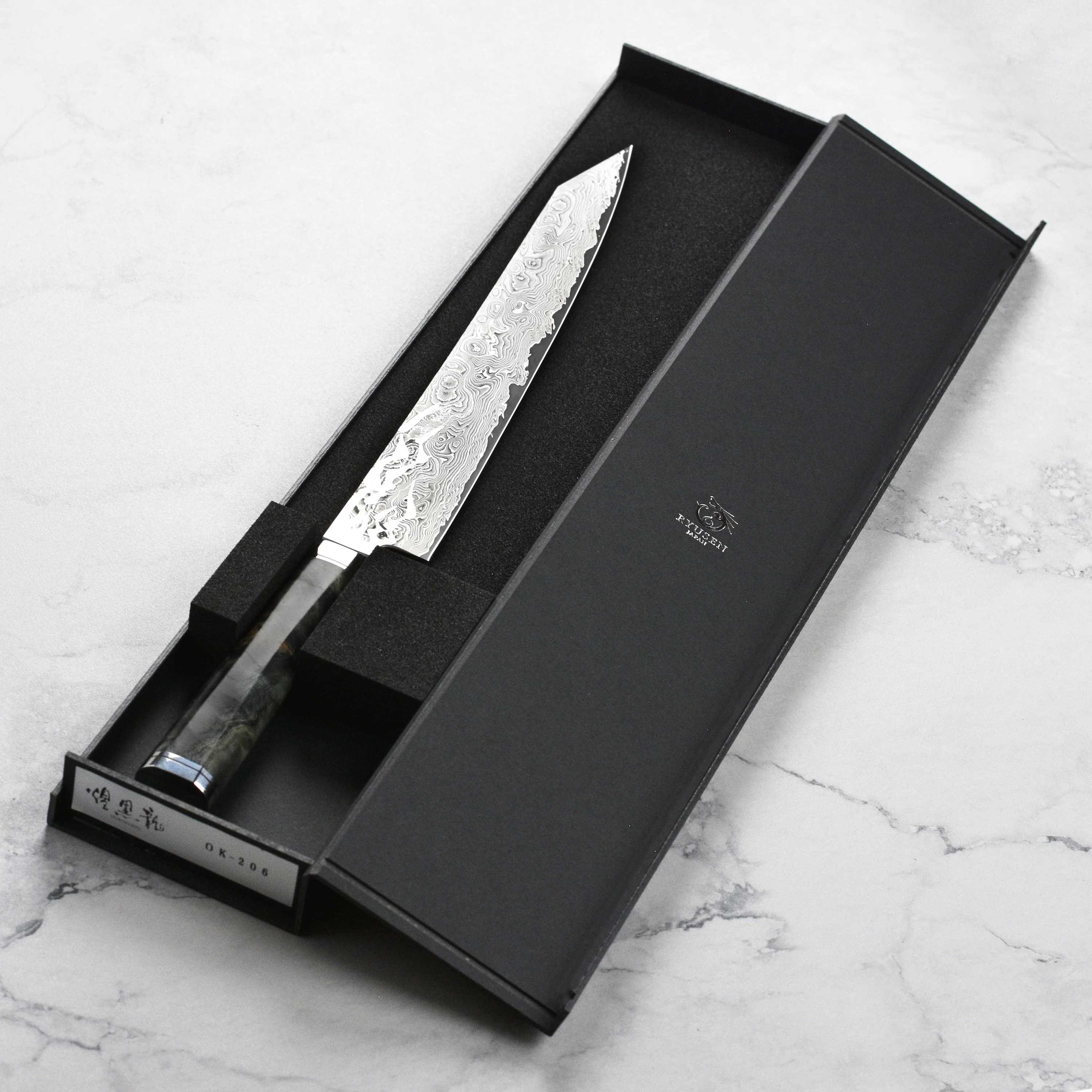 Ryusen Oukoku Ryu MT 10.2" Sujihiki - Image 4