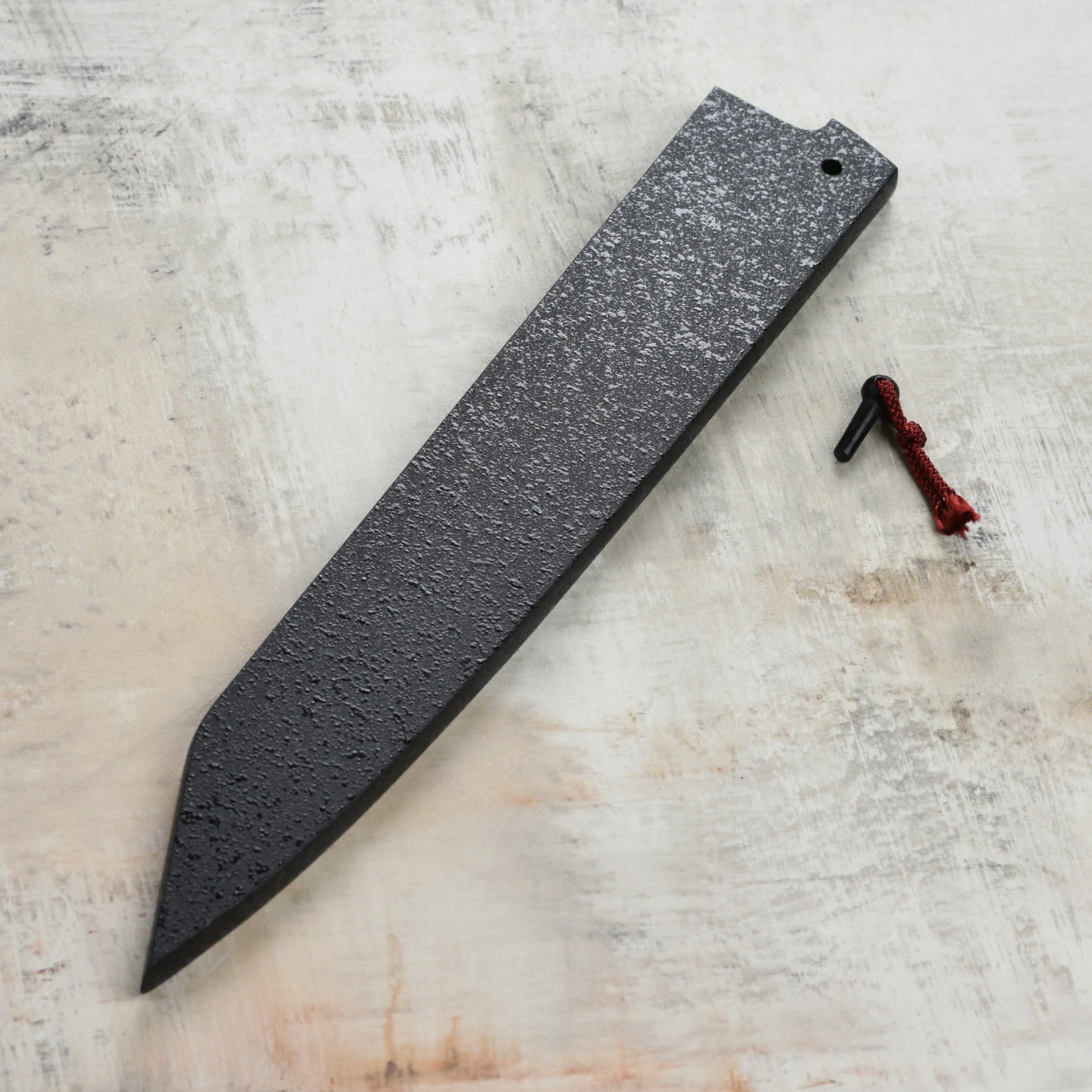 Seki Kanetsugu Saya for Zuiun 9.4" Kiritsuke Sujihiki - Image 5