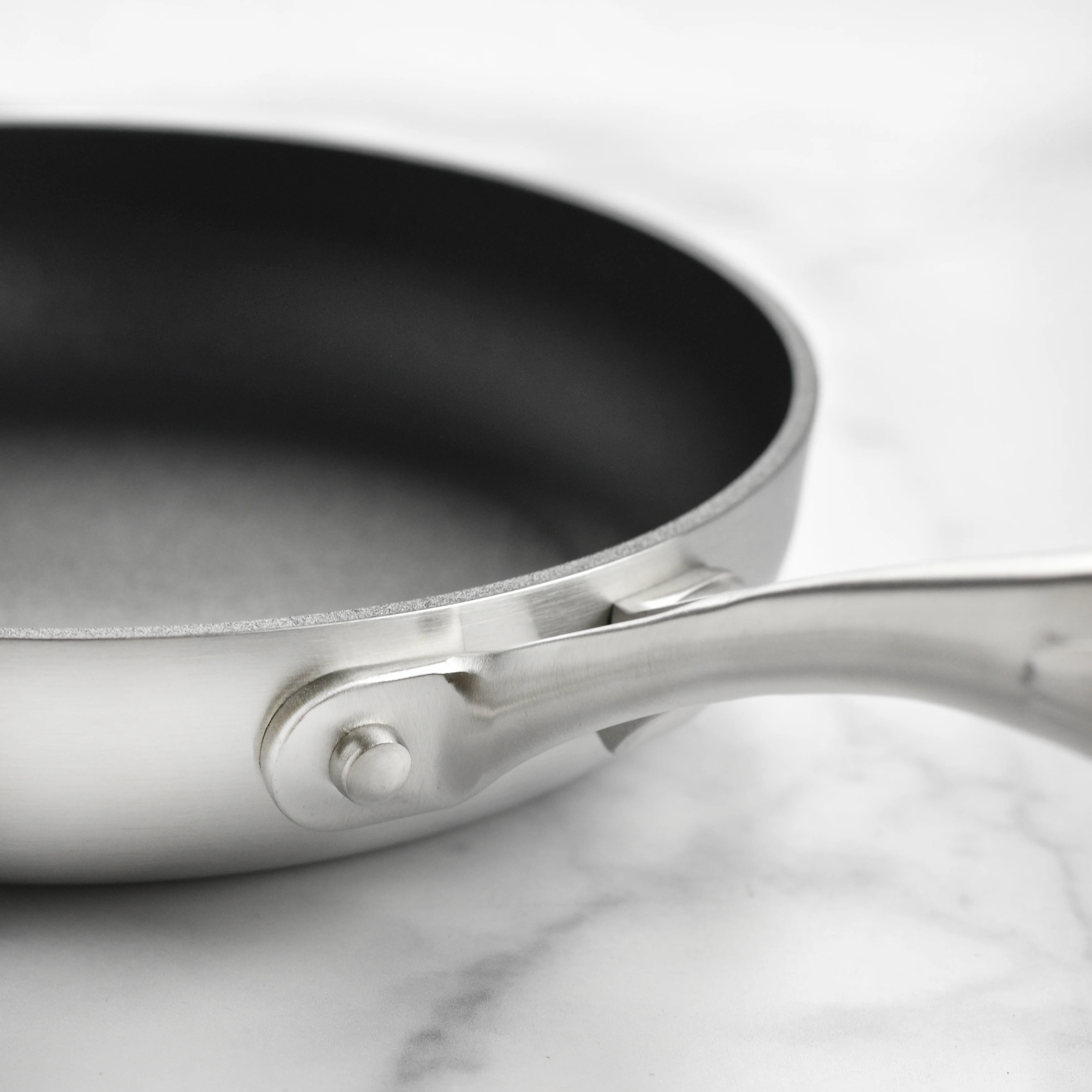 Scanpan CX+ 8 & 10.25" Stainless Steel Nonstick Fry Pan Set - Image 3