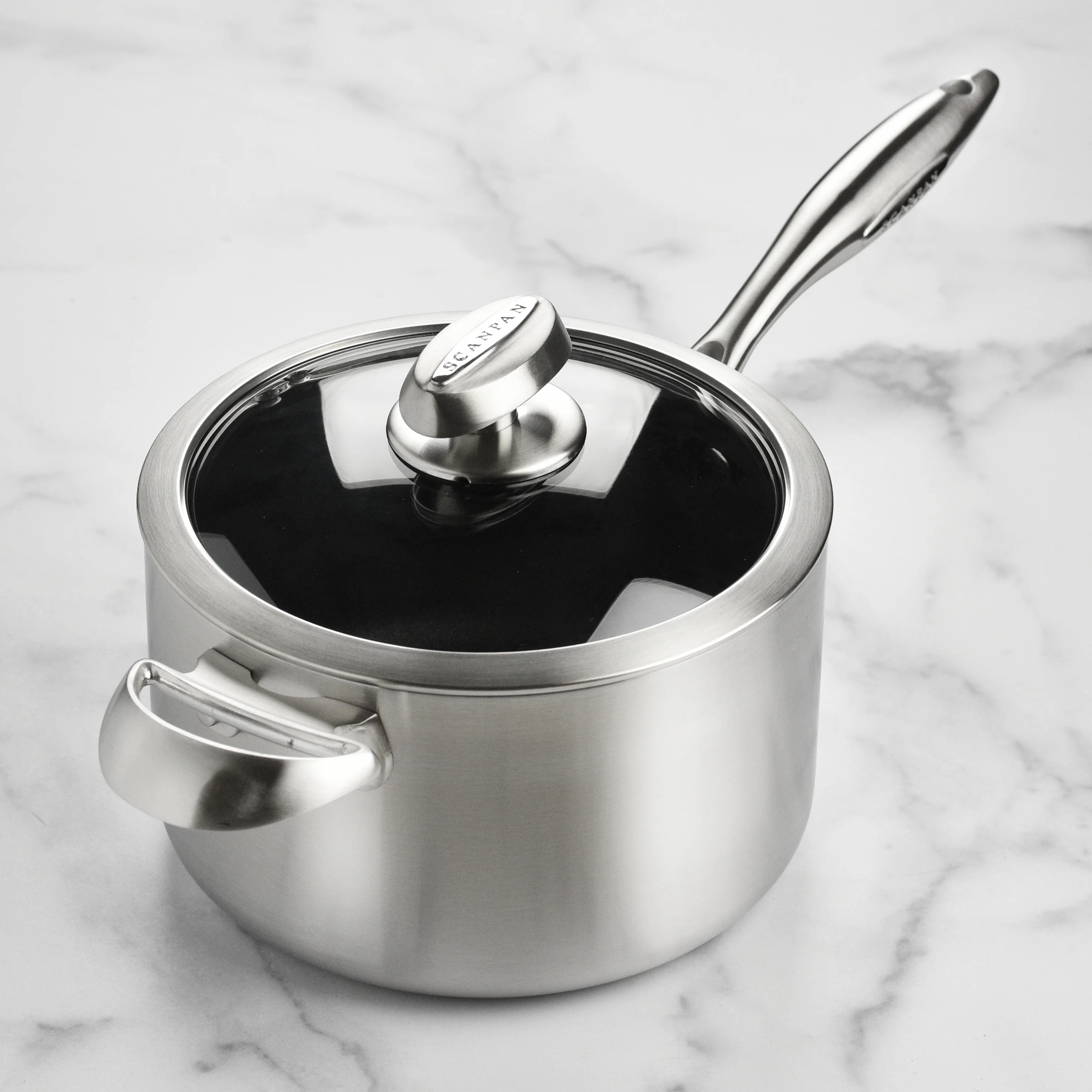 Scanpan CX+ 4-quart Stainless Steel Nonstick Saucepan - Image 2