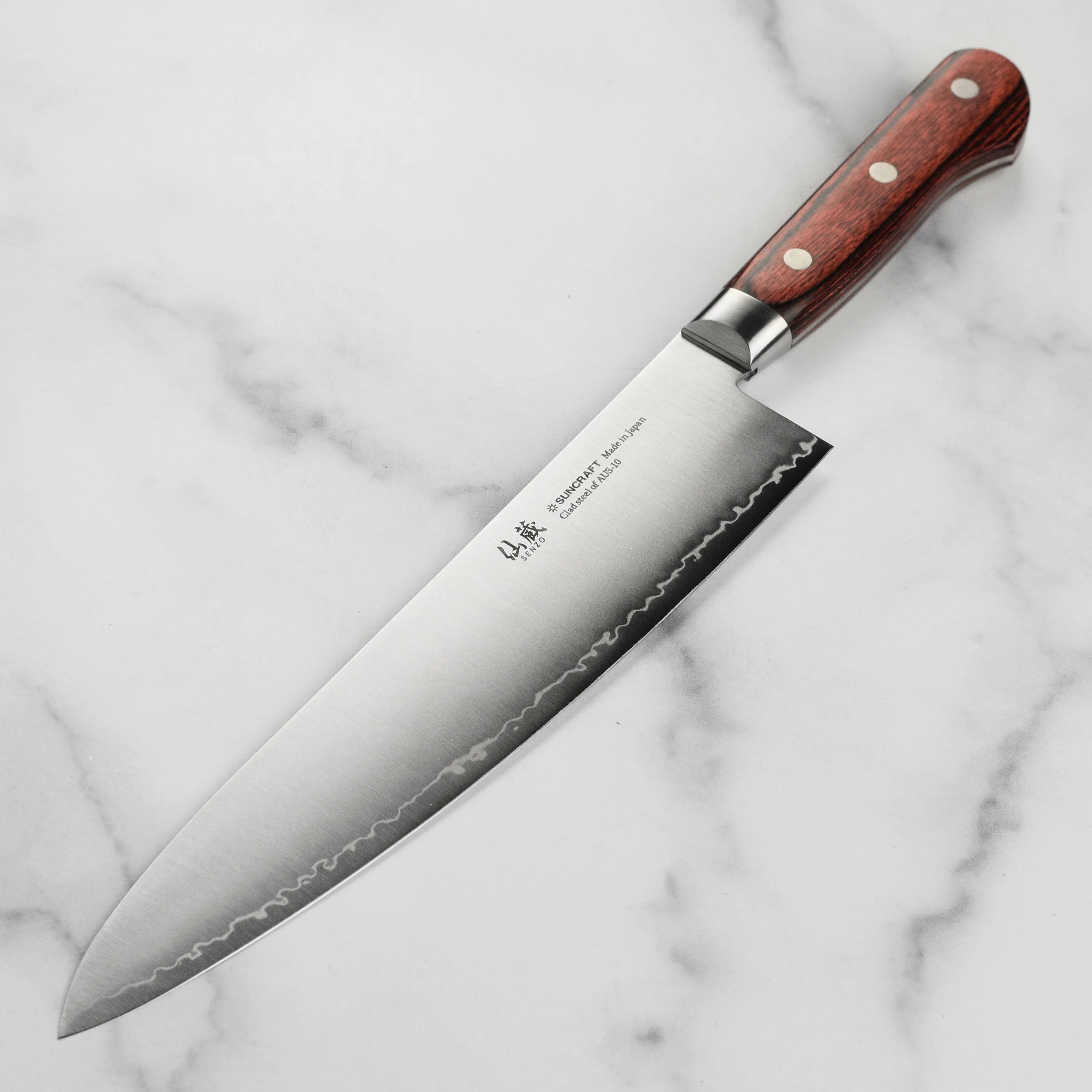 Senzo Clad AUS10 9.5" Chef's Knife - Image 5
