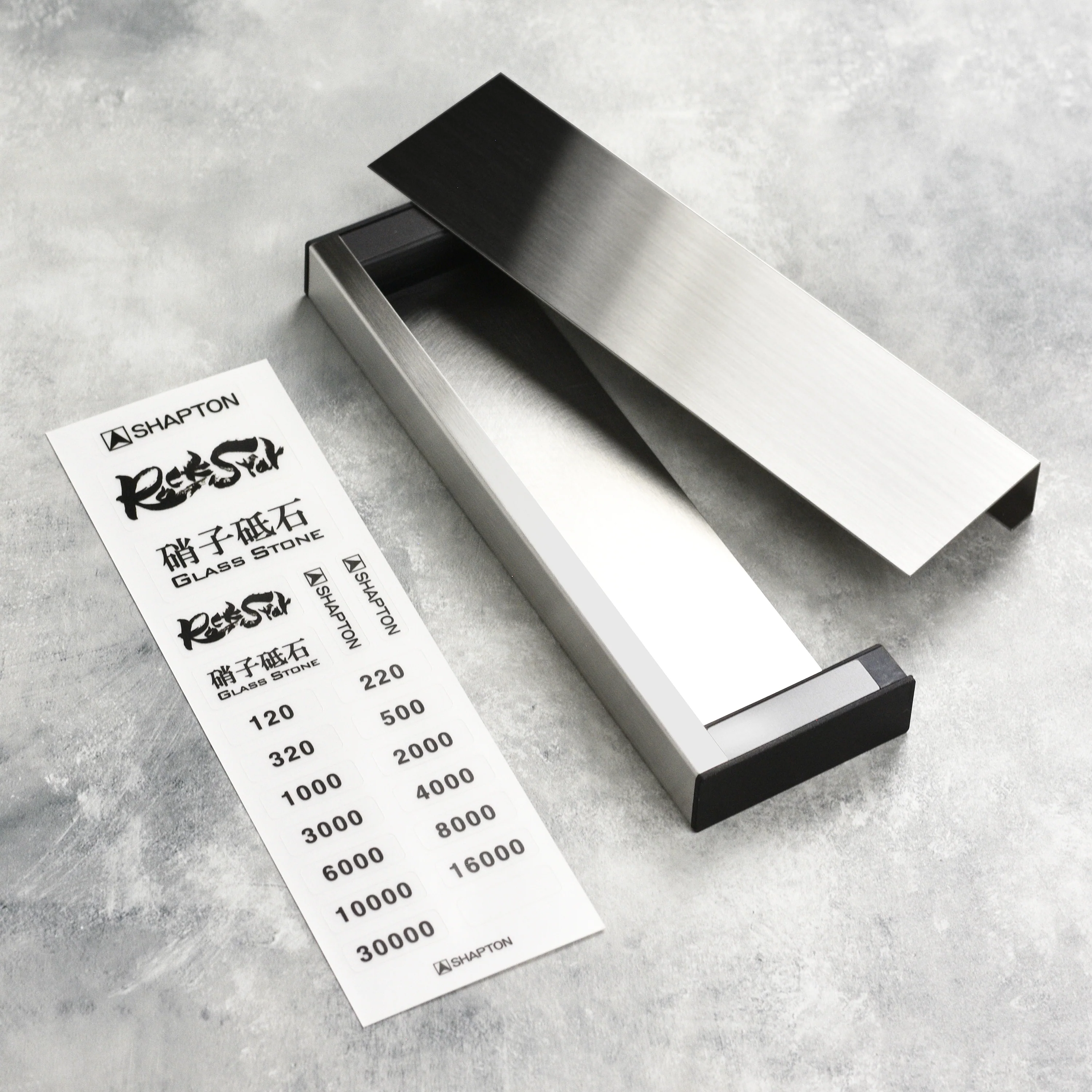 Shapton RockStar 1000 Whetstone with Stainless Steel Case - Image 3