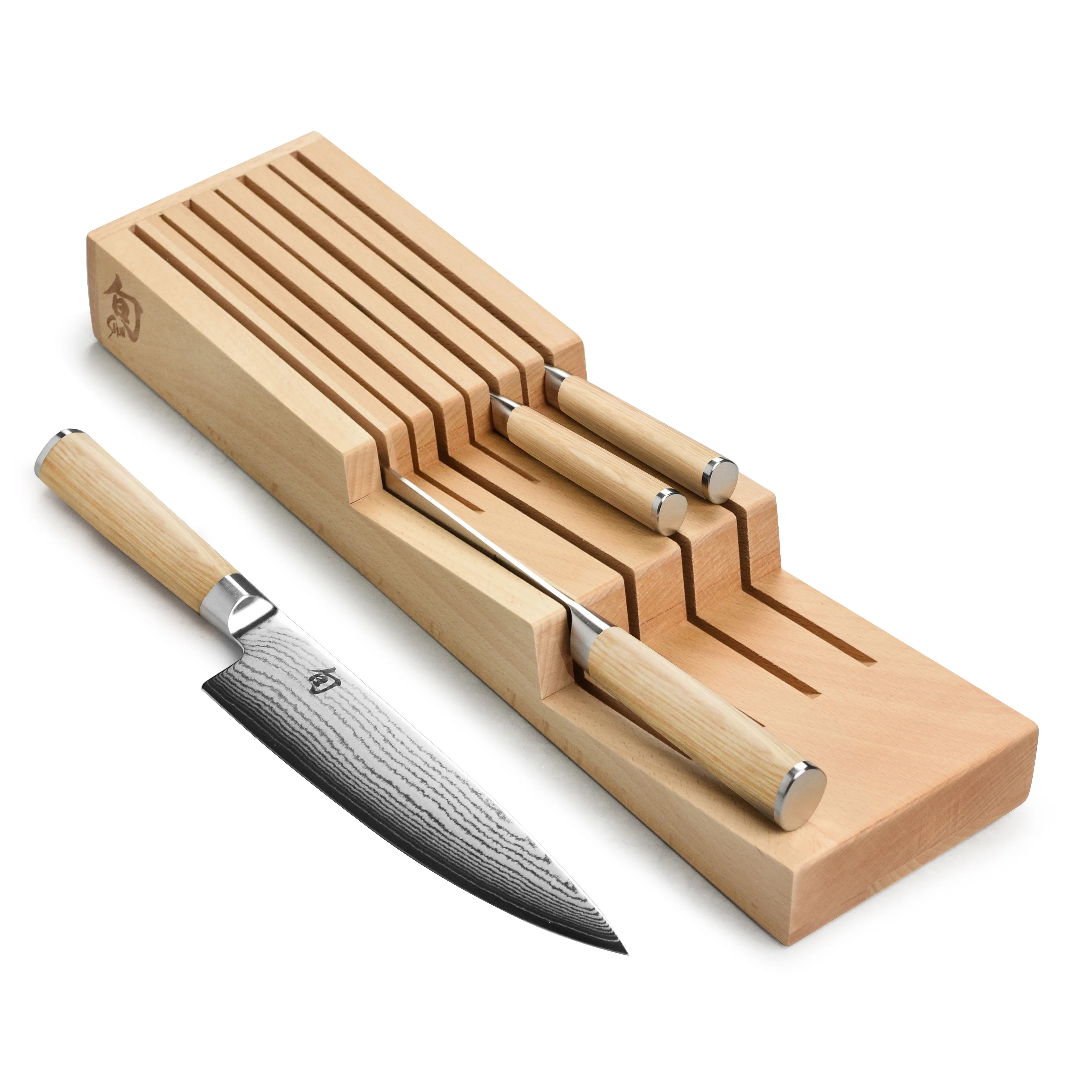 Shun Classic Blonde 5 Piece In-Drawer Knife Set - Image 7