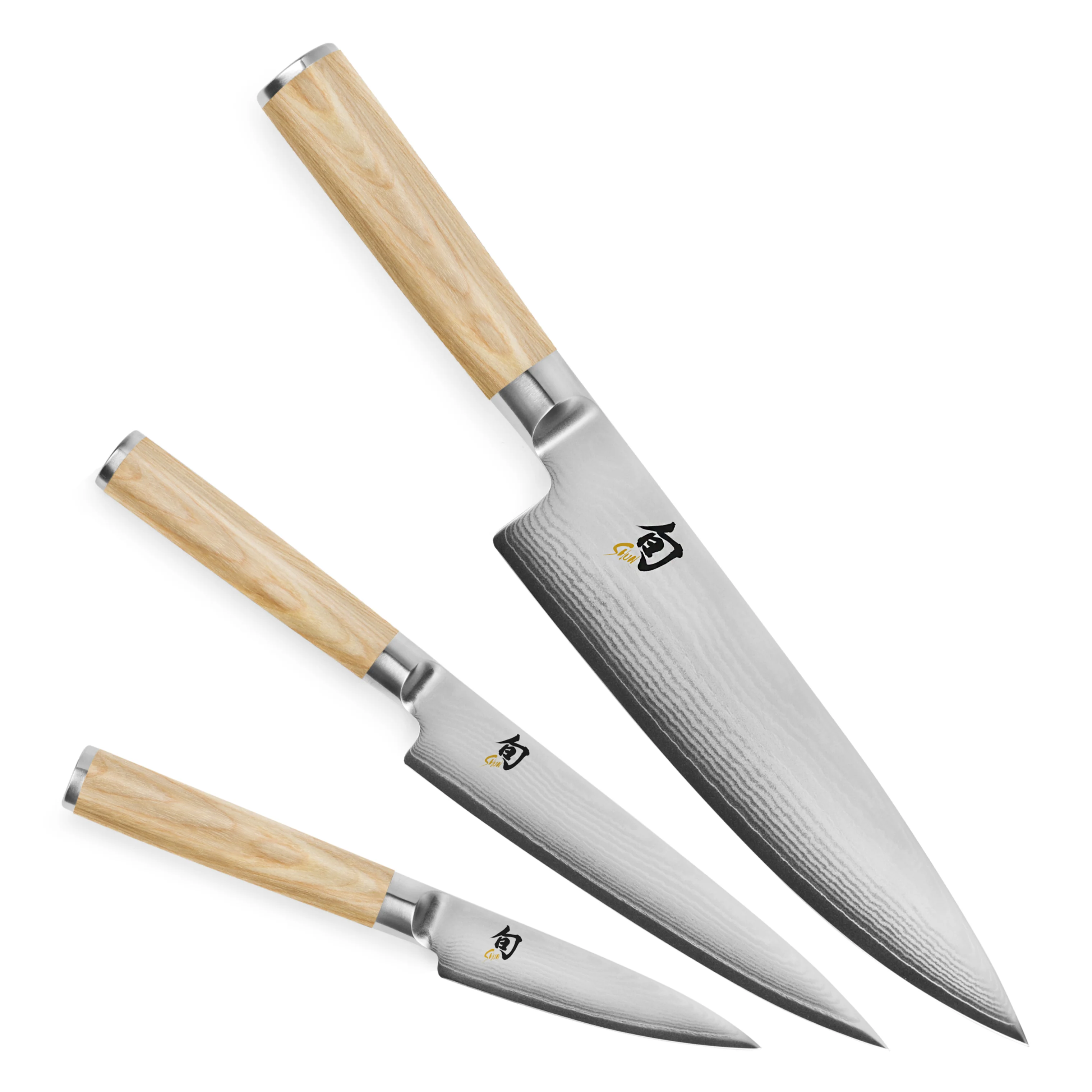 Shun Classic Blonde 3 Piece Knife Set - Image 5