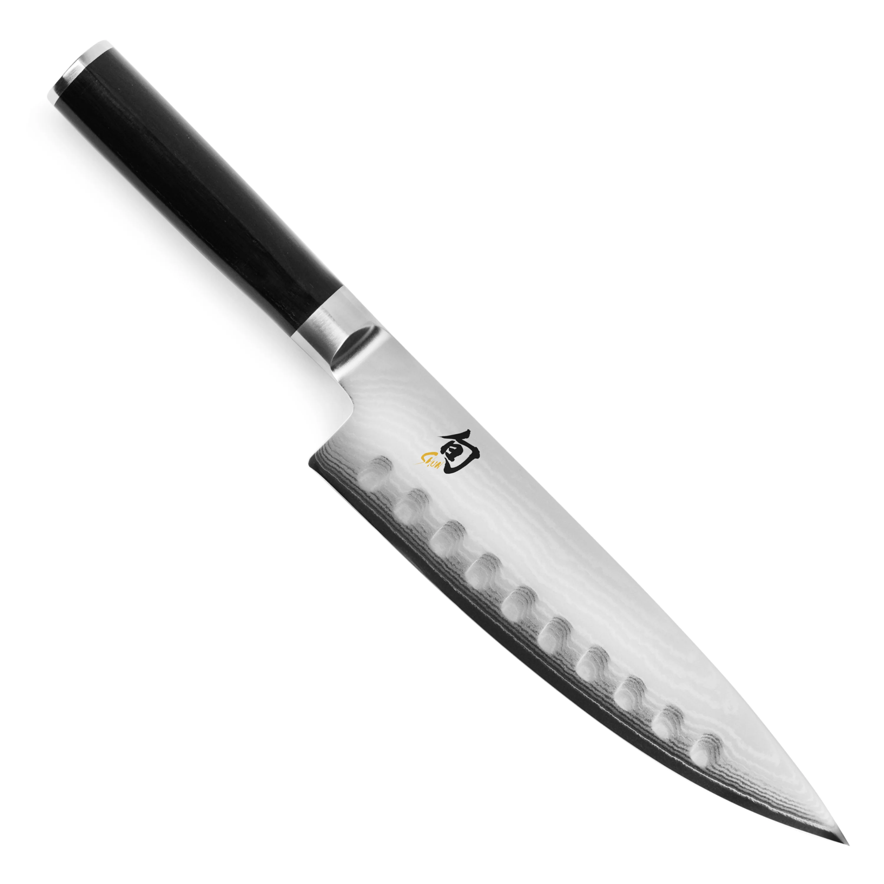 Shun Classic 8" Hollow Edge Chef's Knife - Image 4