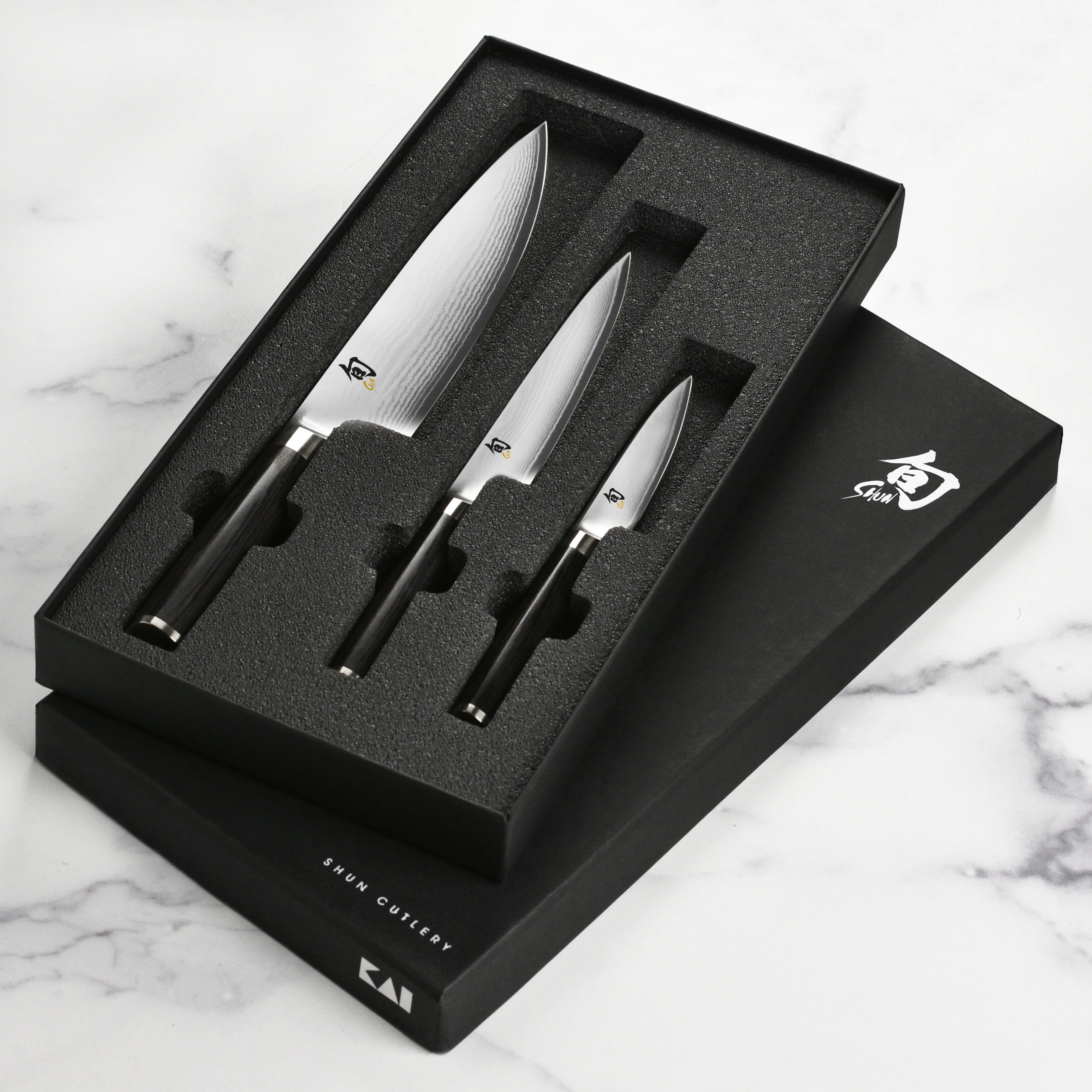 Shun Classic 3 Piece Knife Set - Image 3
