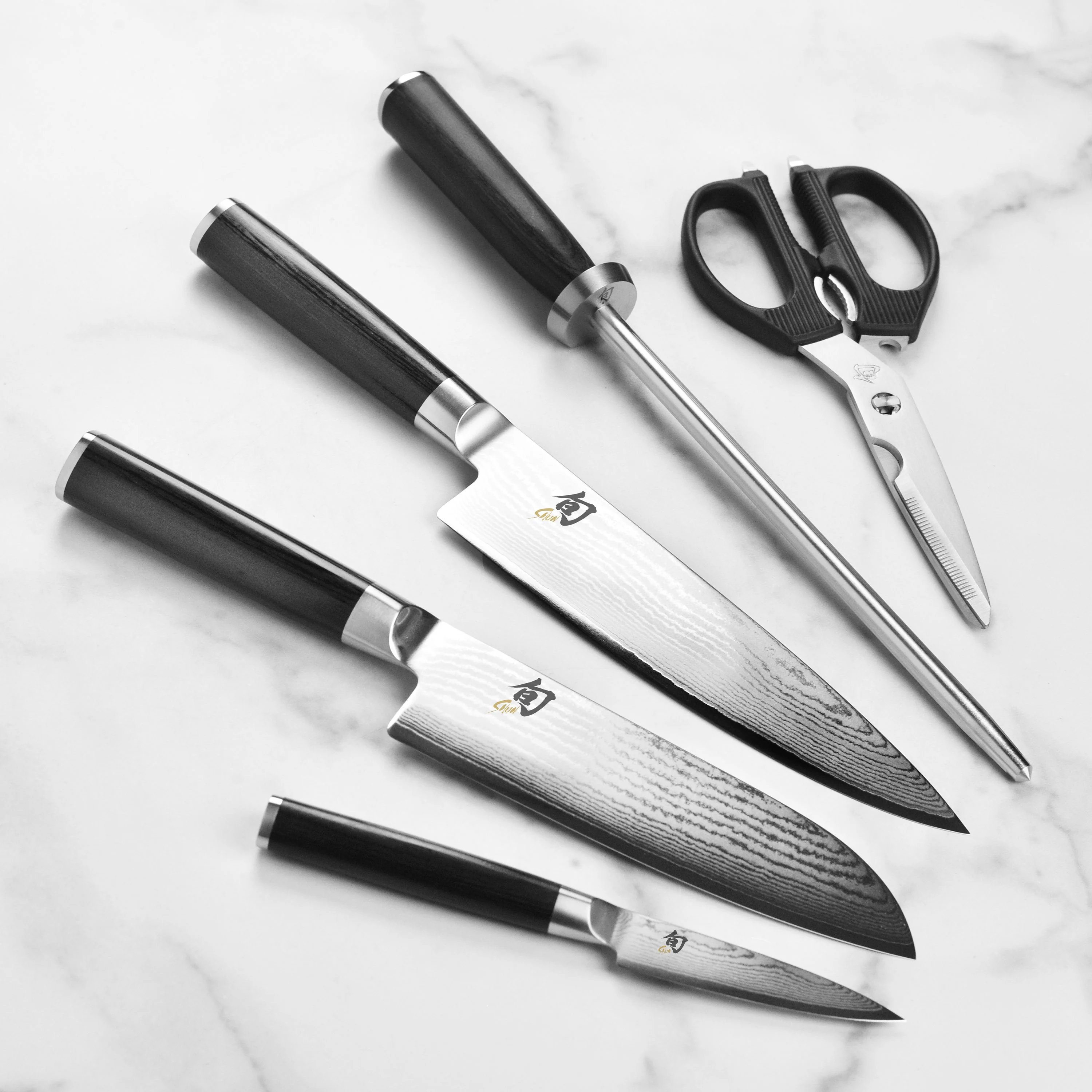 Shun Classic 6 Piece Slim Knife Block Set - Image 6