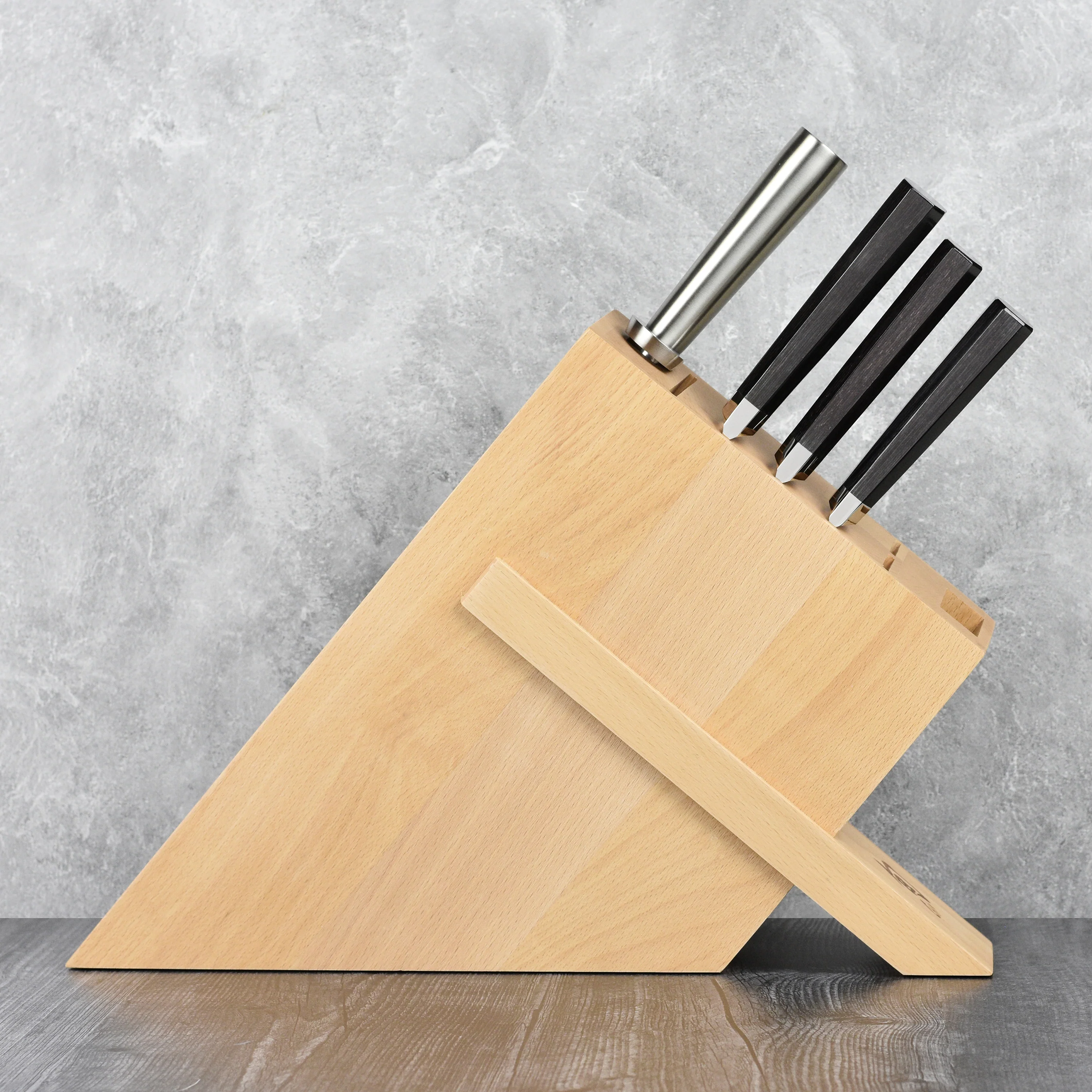 Shun Dual Core 5 Piece Knife Block Set - Image 6