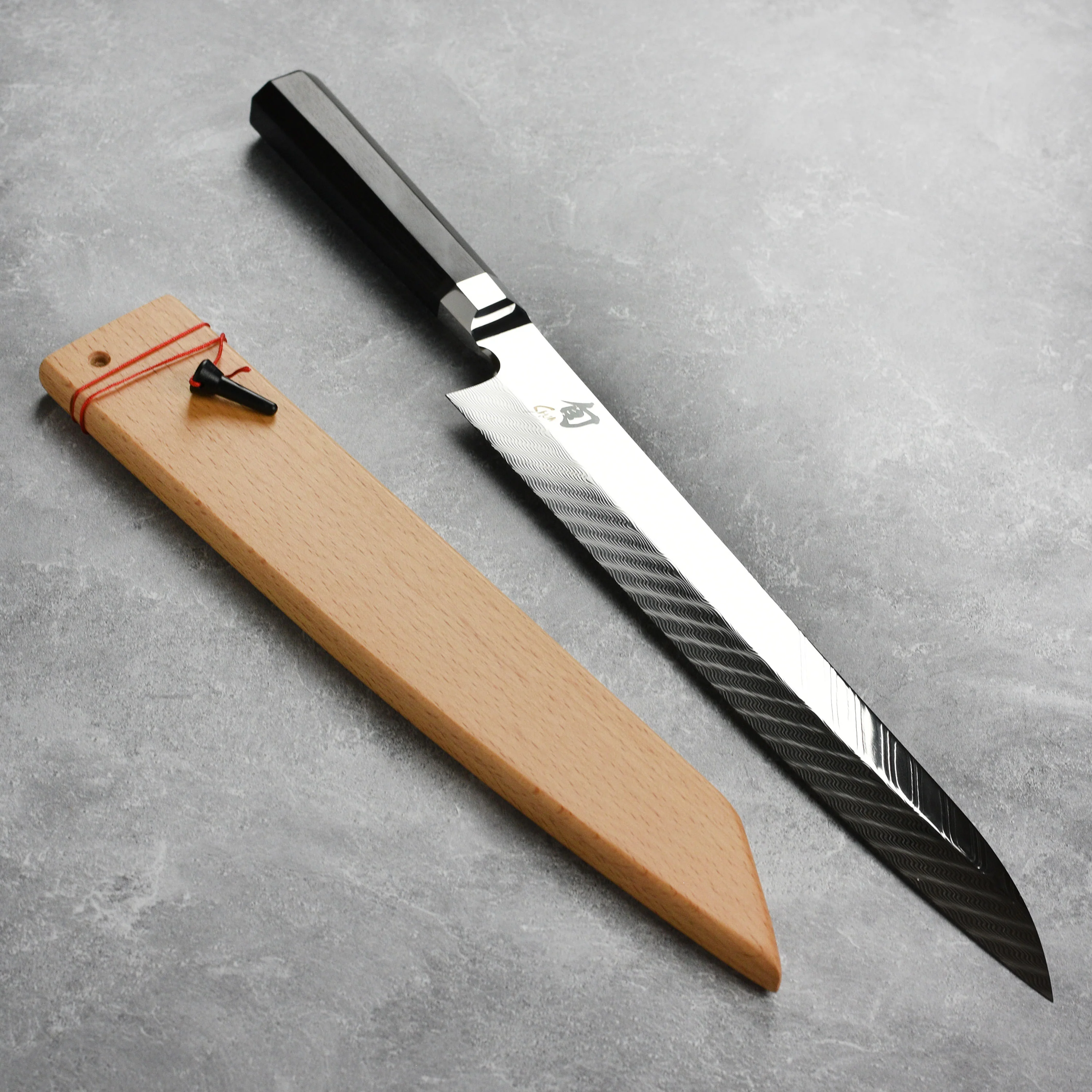 Shun Dual Core Single-Bevel 10.5" Yanagiba Knife - Image 7