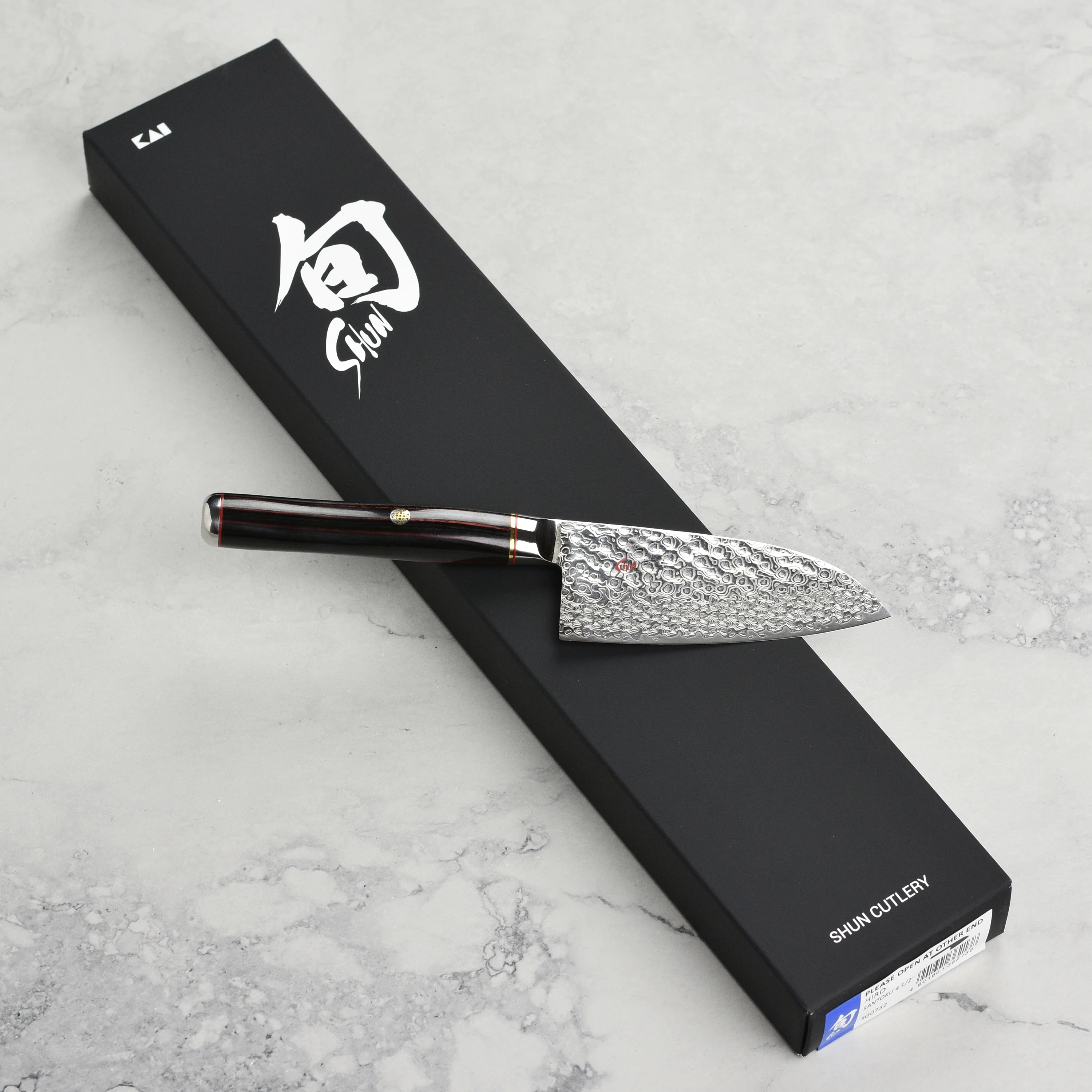 Shun Hiro 4.5" Santoku Knife - Image 4