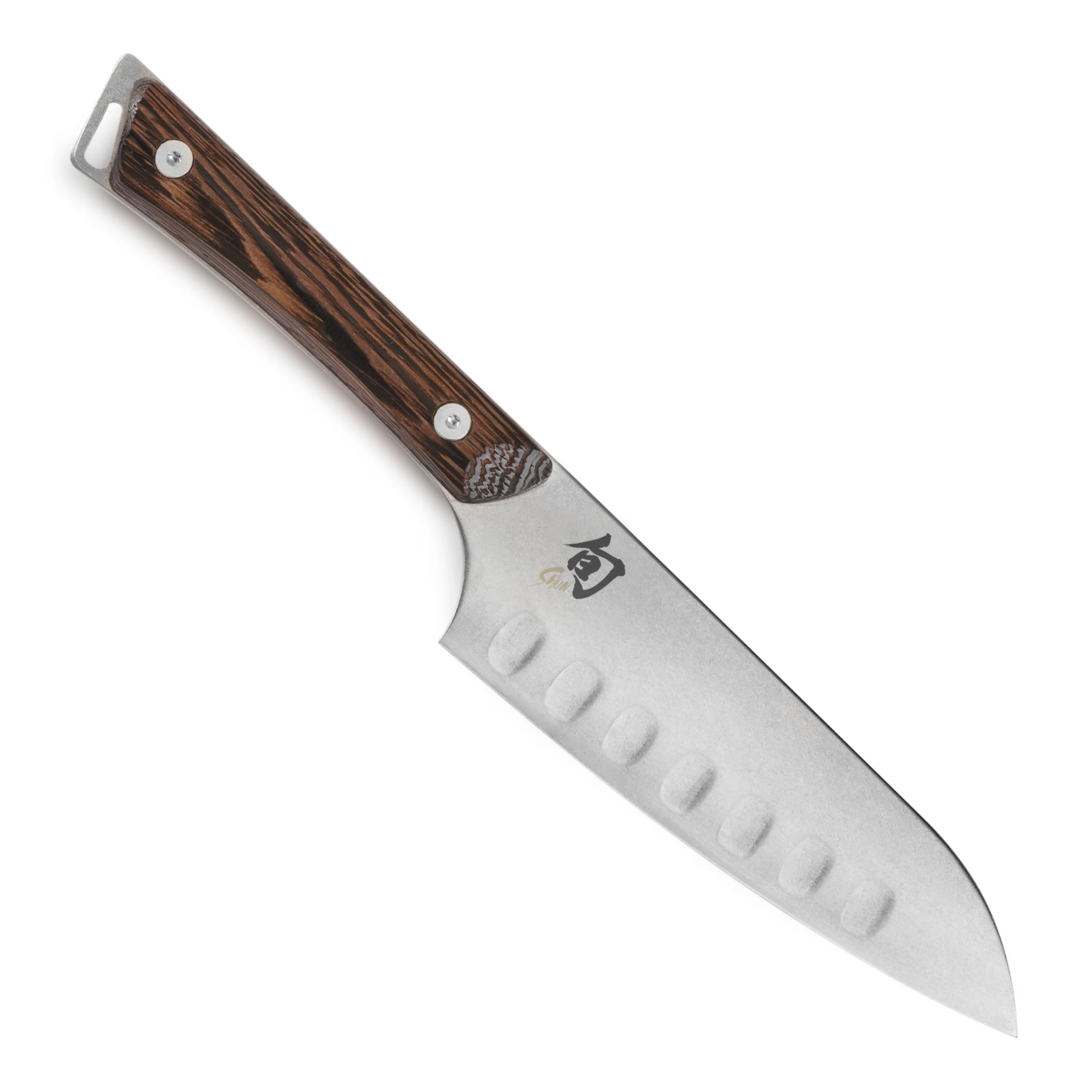 Shun Kanso 5.5" Hollow Edge Santoku Knife - Image 4