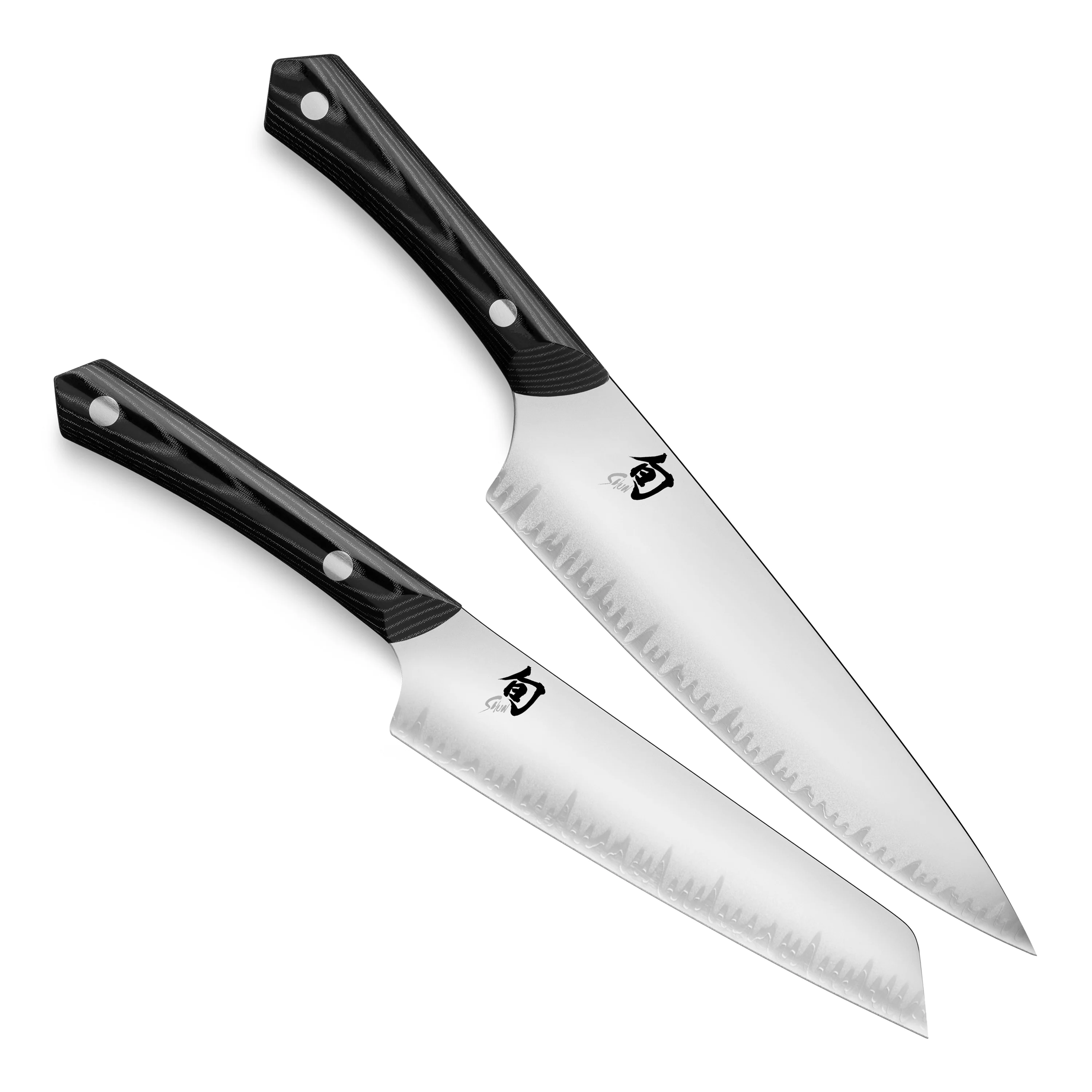 Shun Narukami Blue #2 Carbon Steel Chef's & Master Utility Knife Set - Image 7