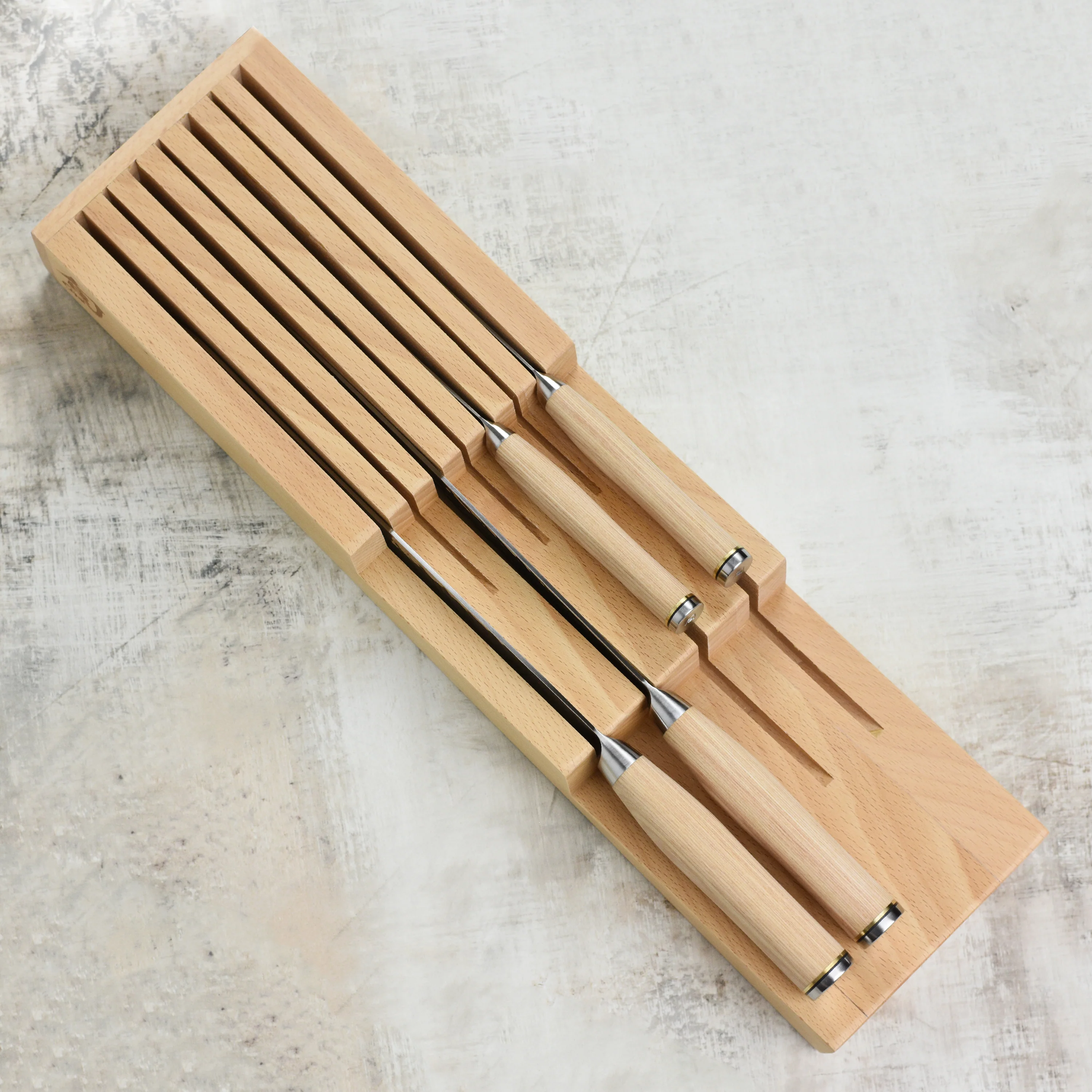 Shun Premier Blonde 5 Piece In-Drawer Knife Set - Image 5