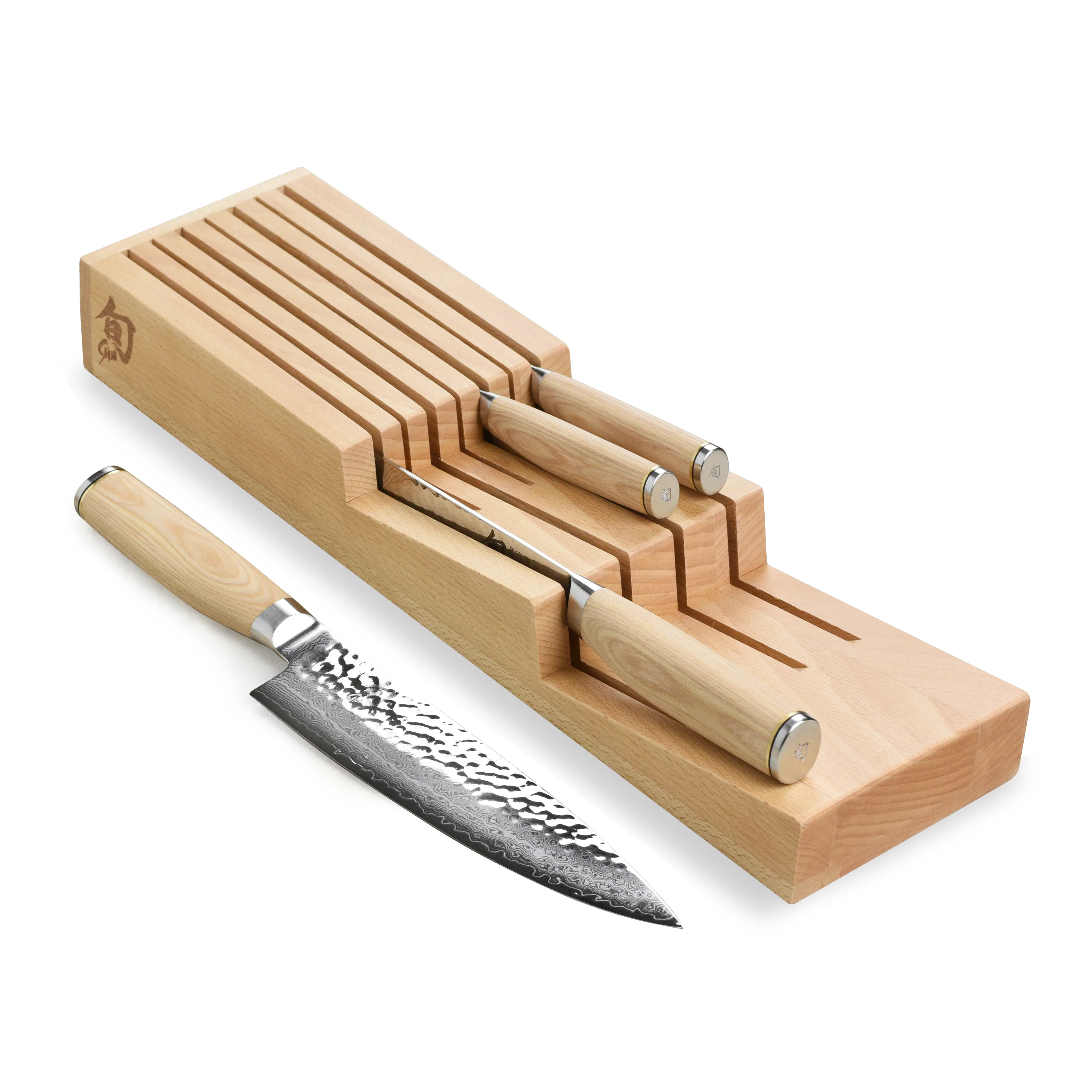 Shun Premier Blonde 5 Piece In-Drawer Knife Set - Image 7