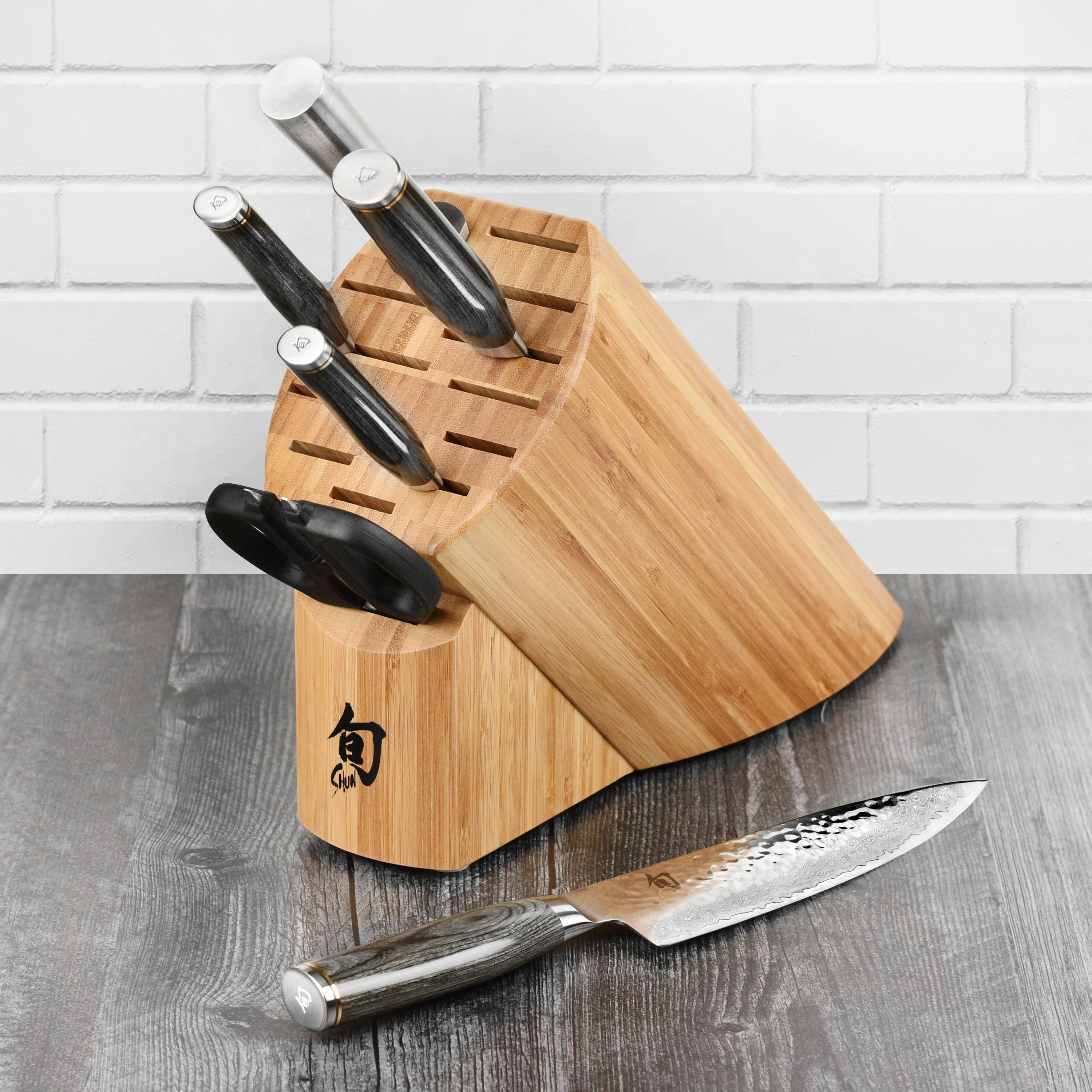 Shun Premier Grey 7 Piece Knife Block Set - Image 3