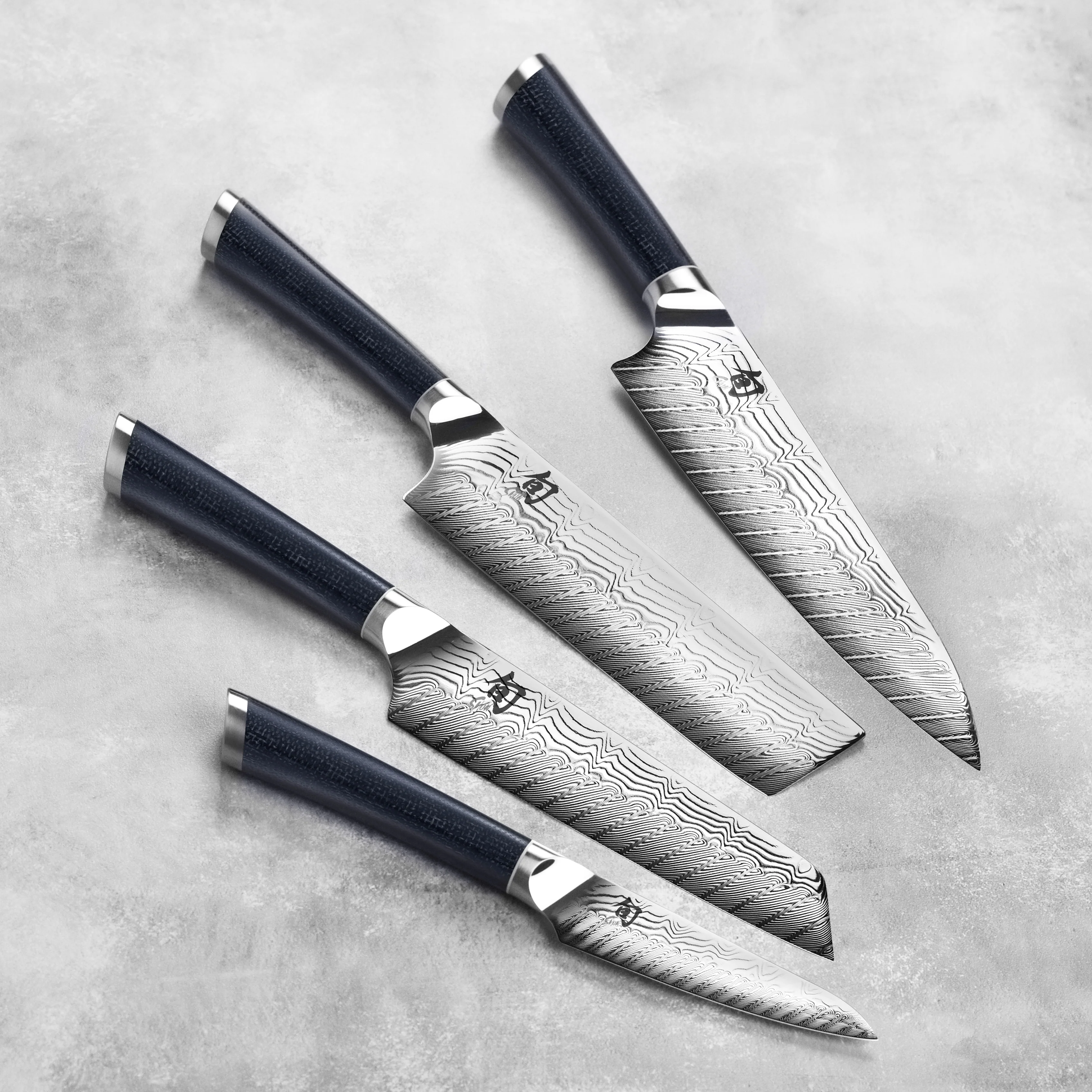 Shun Shiranami 6 Piece Knife Block Set - Image 2