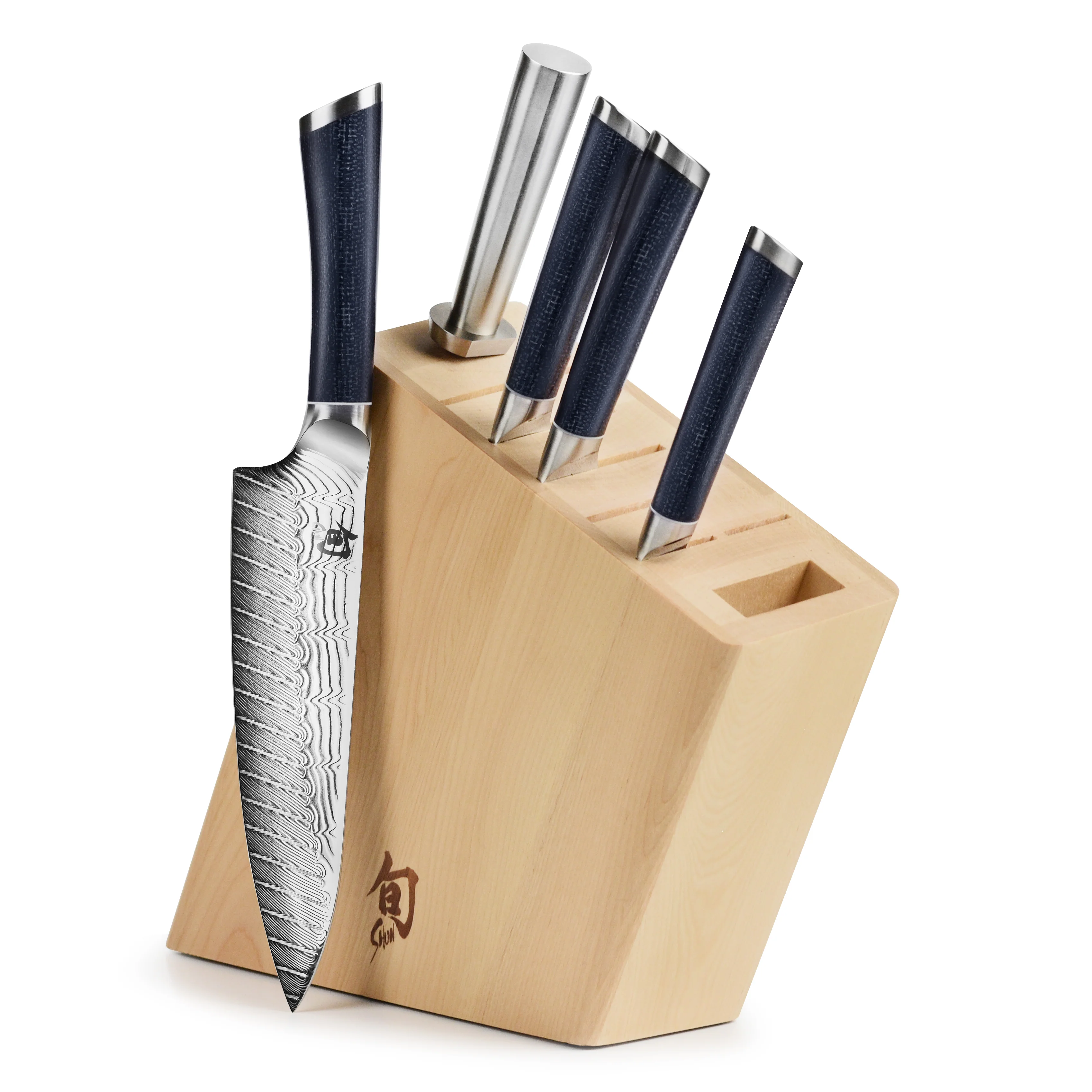 Shun Shiranami 6 Piece Knife Block Set - Image 5