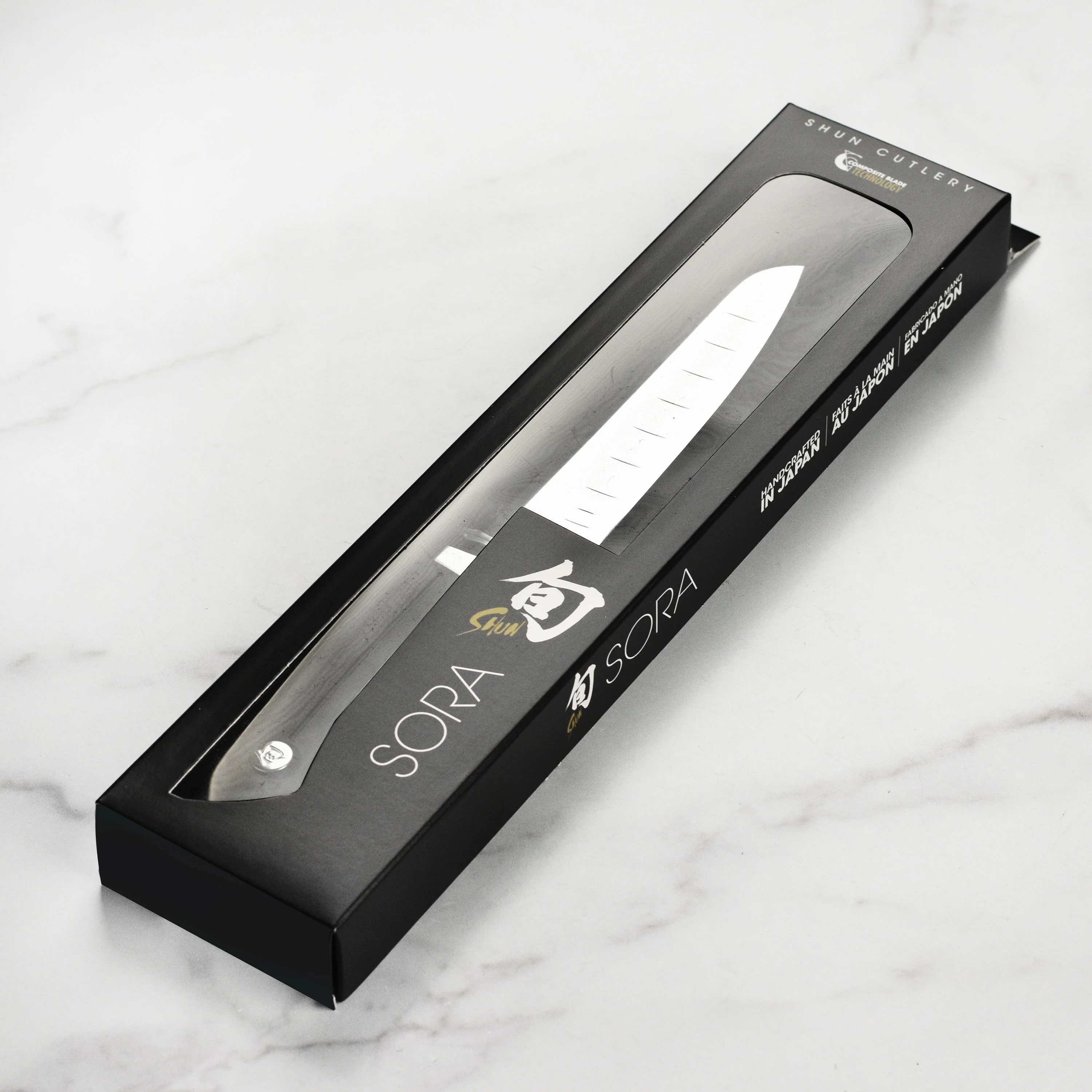 Shun Sora 5.5" Hollow Edge Santoku Knife - Image 7