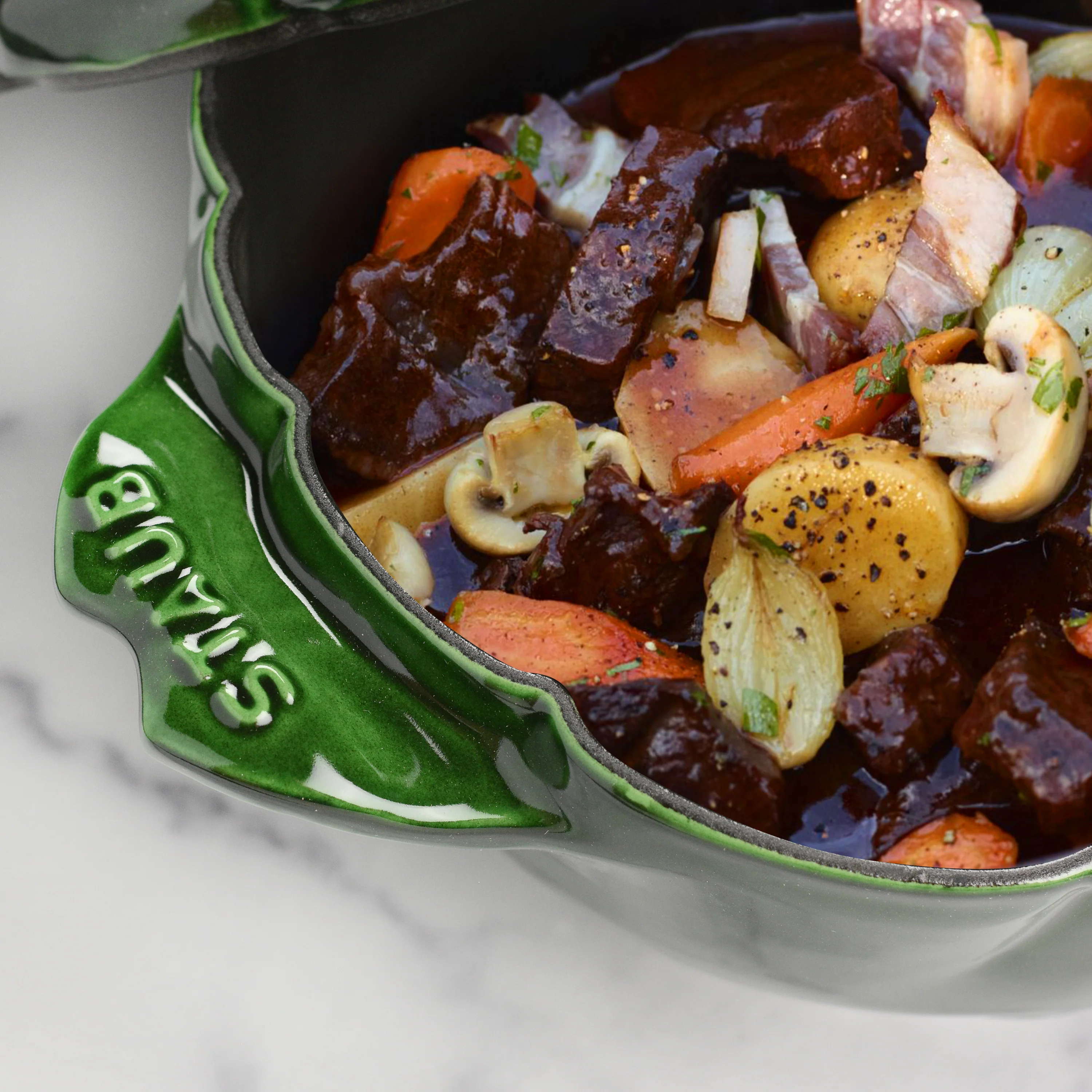 Staub 3-quart Basil Artichoke Cocotte - Image 3