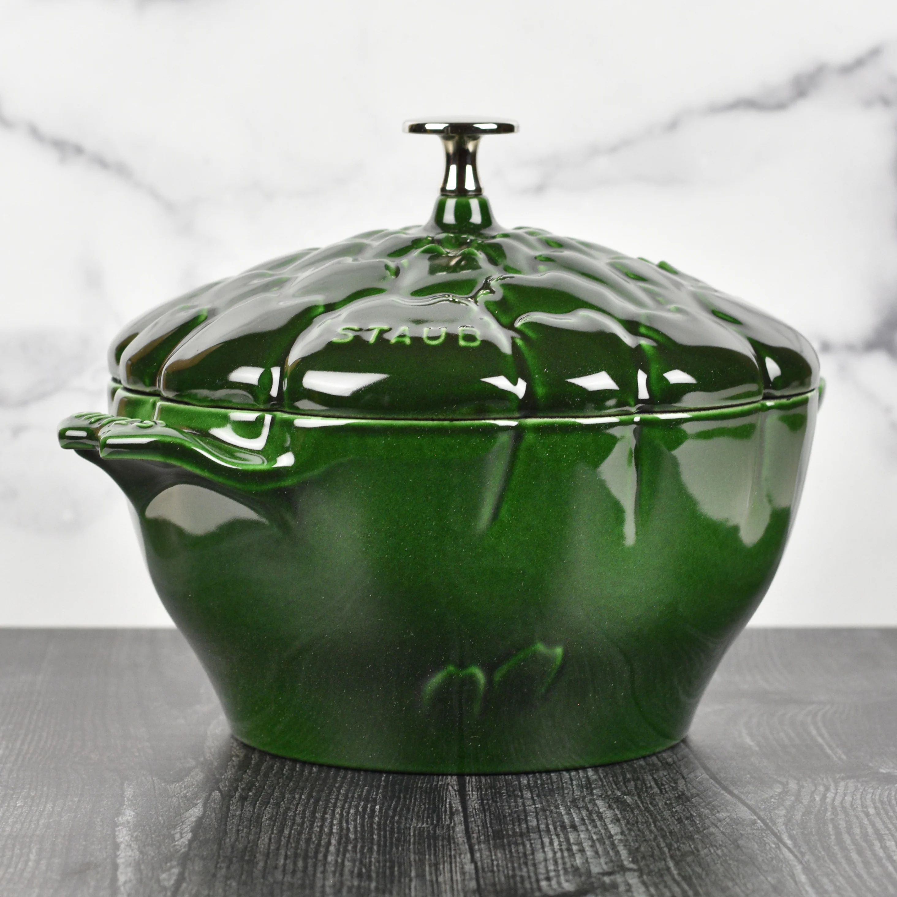 Staub 3-quart Basil Artichoke Cocotte - Image 5