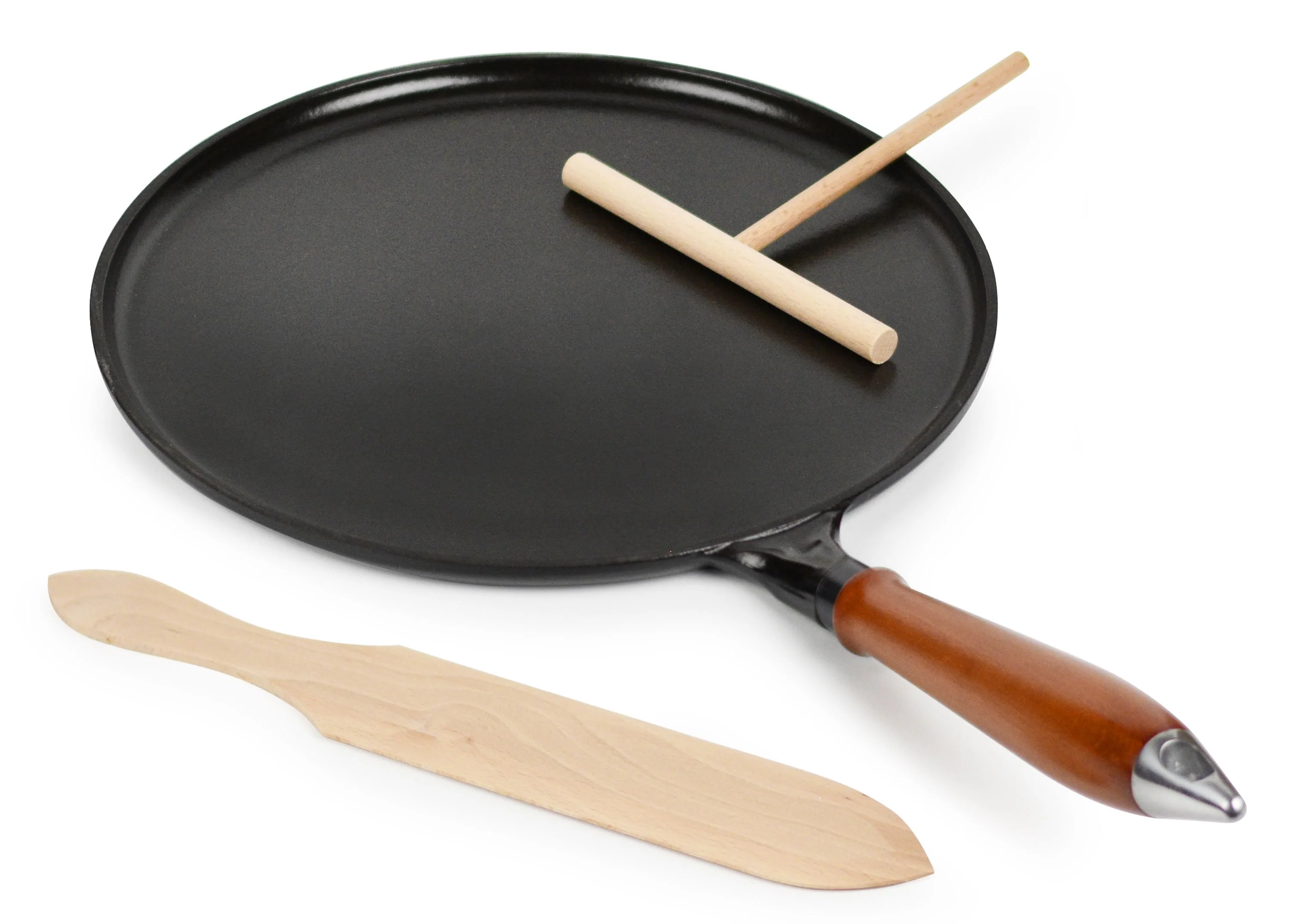 Staub 11" Matte Black Crepe Pan - Image 7