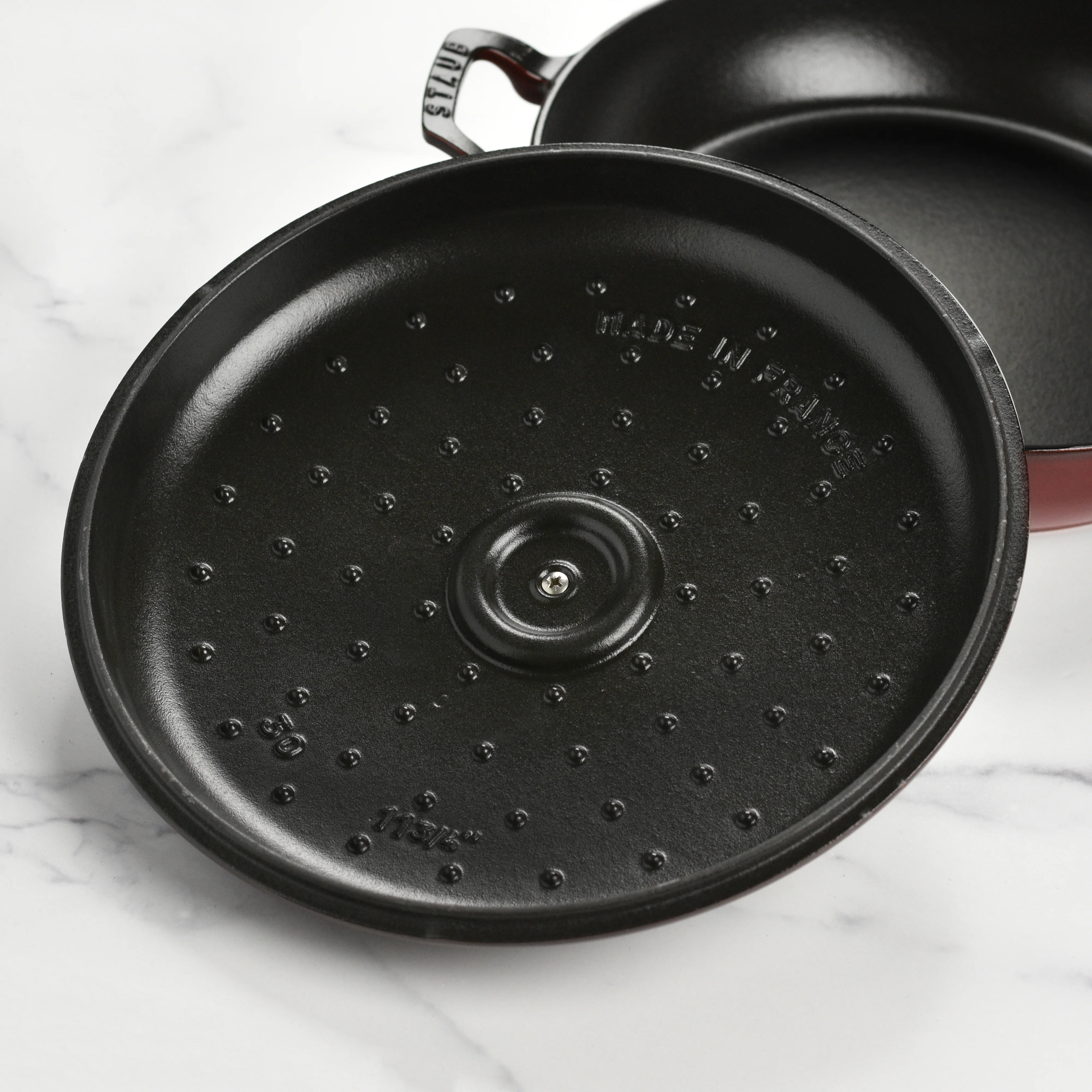 Staub 3.5-quart Grenadine Heritage Braiser - Image 6