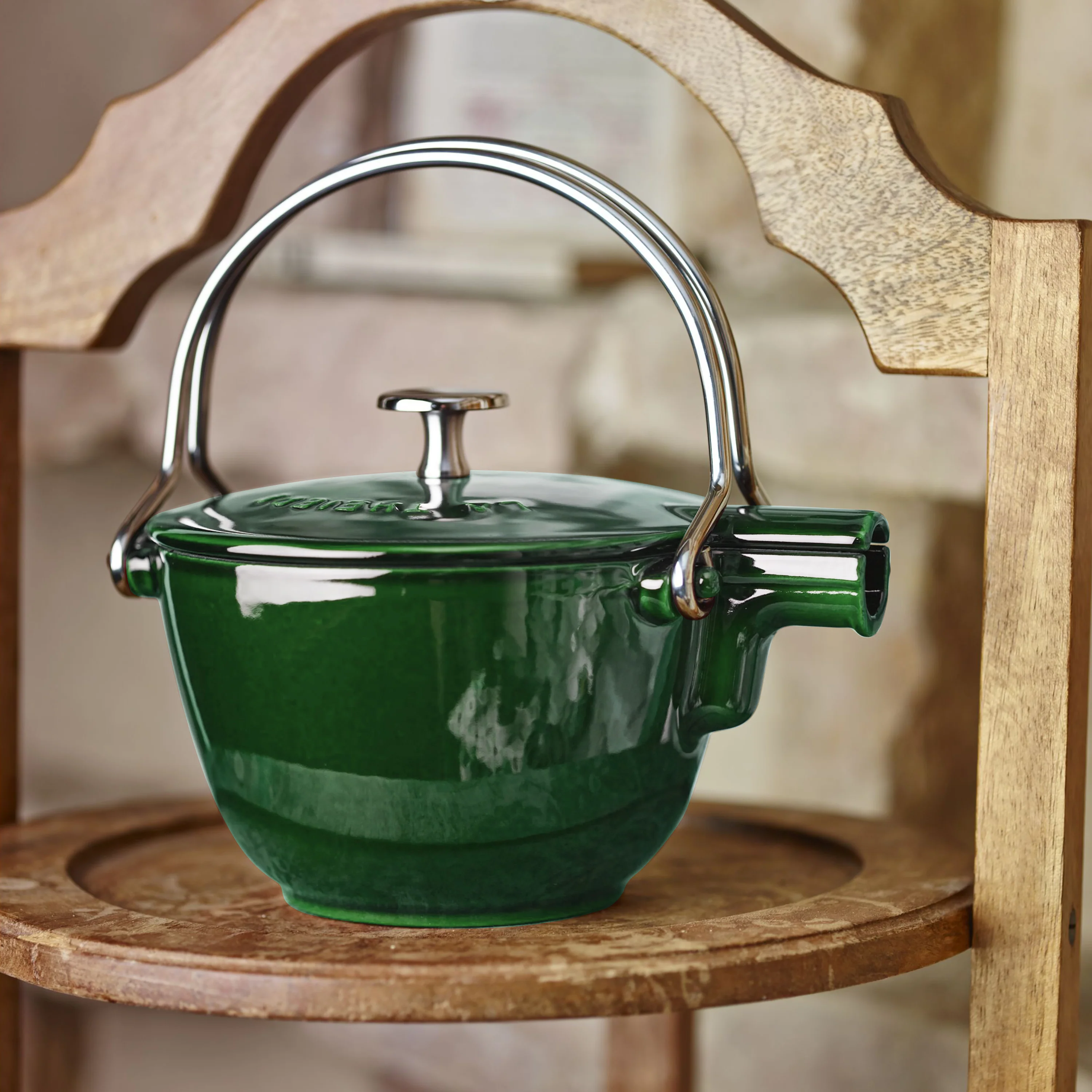 Staub 1-quart Basil La Theiere Teapot - Image 4