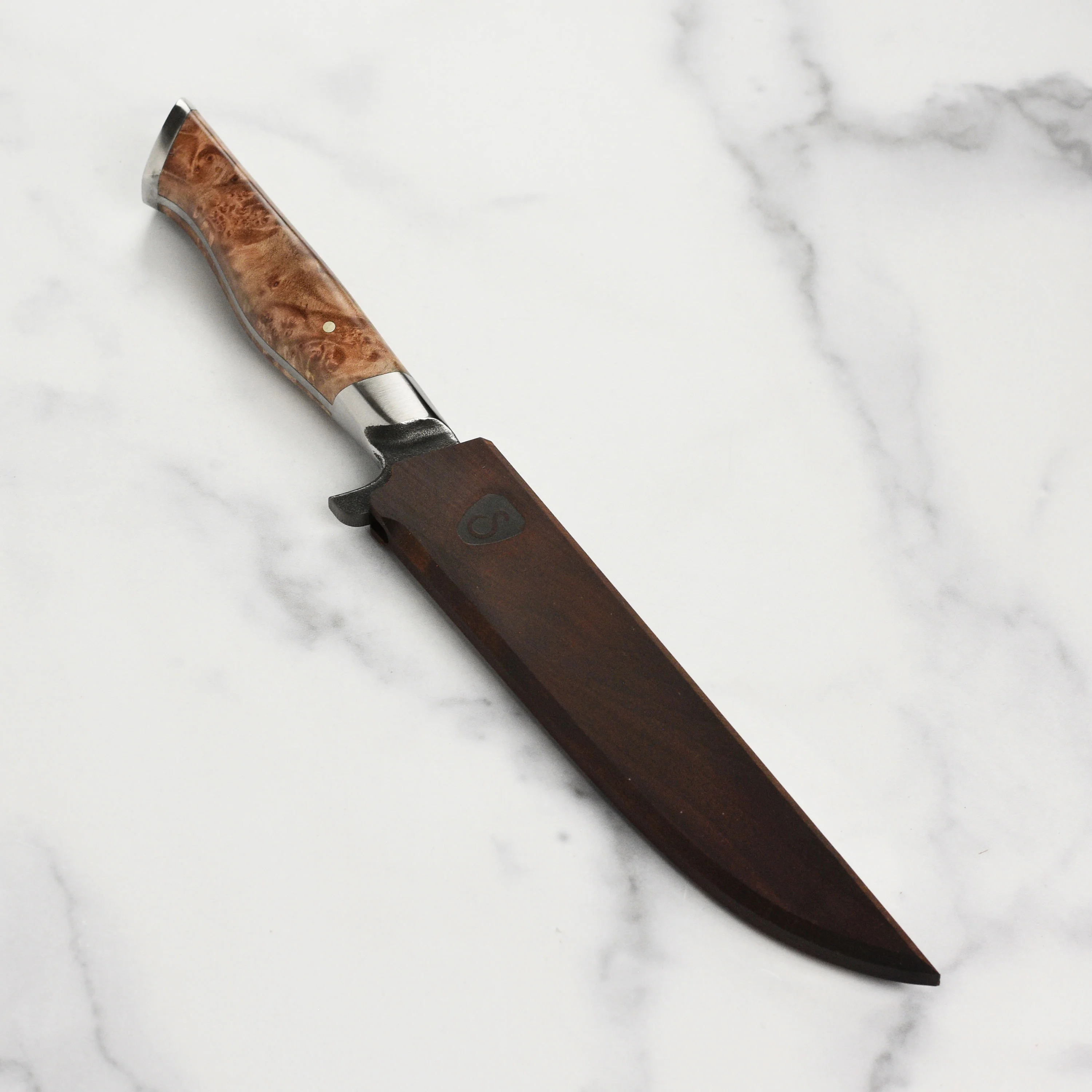 Steelport Carbon Steel 6" Boning Knife with Oregon Maple Magnetic Sheath - Image 13