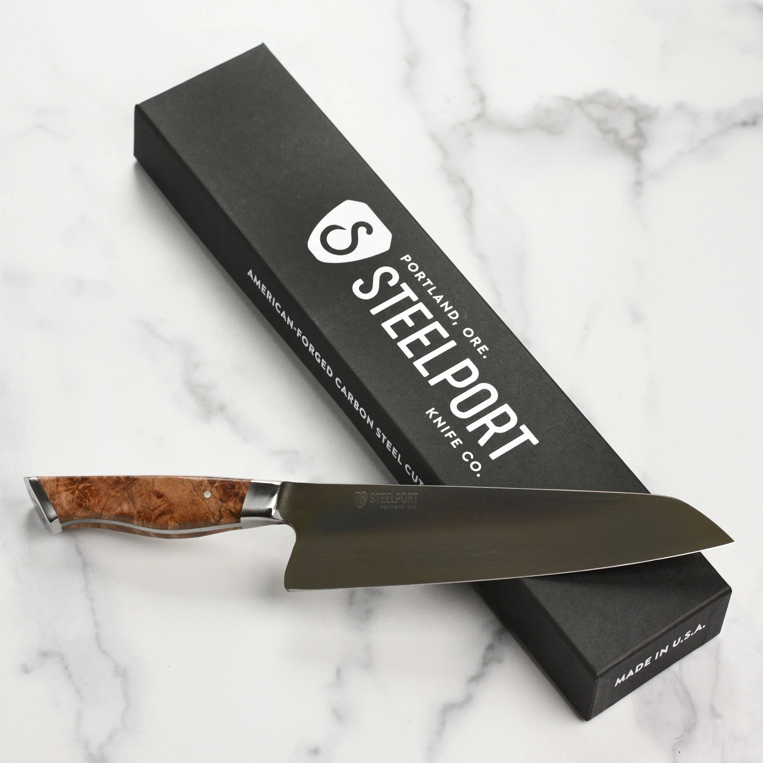 Steelport Carbon Steel 8" Chef's Knife - Image 11