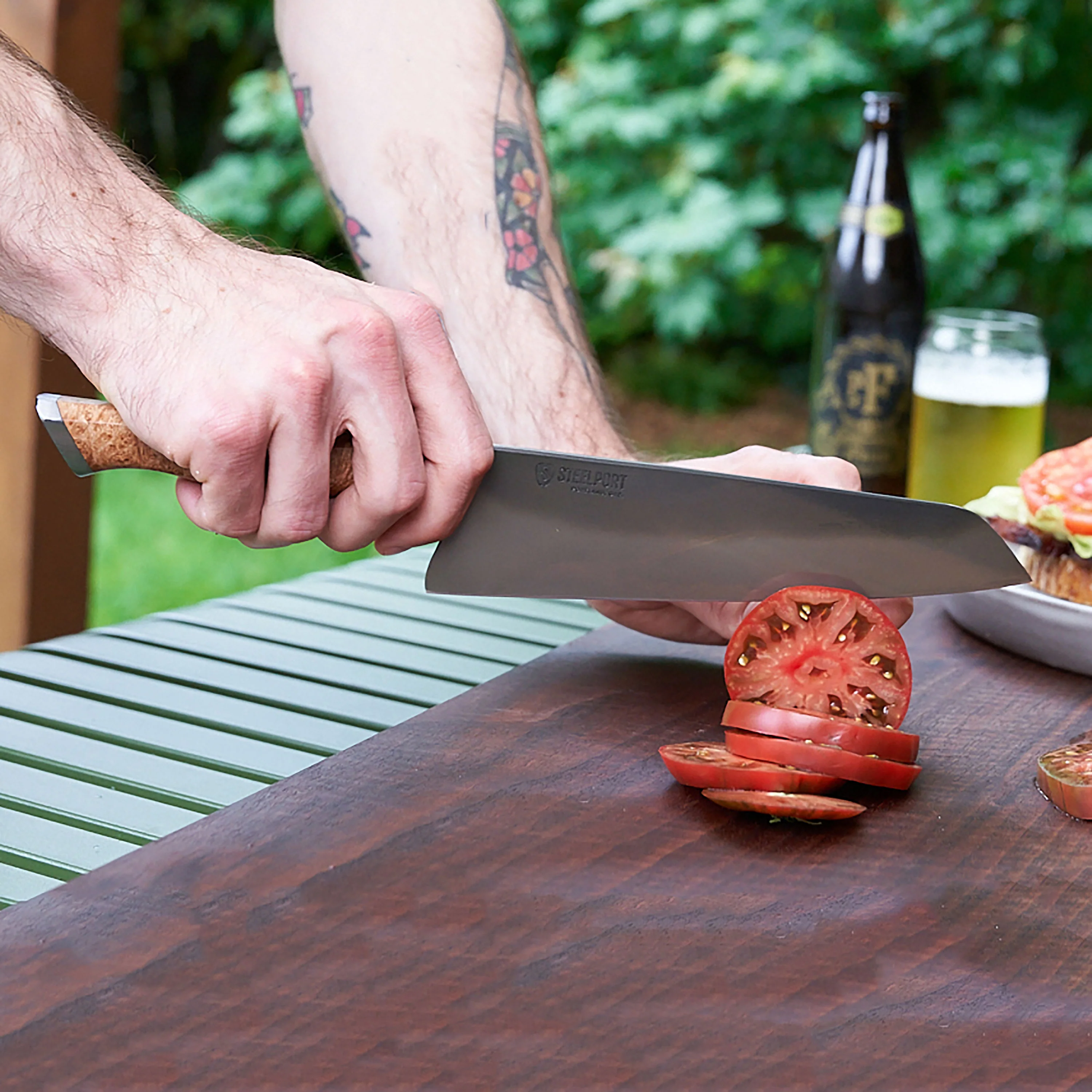 Steelport Carbon Steel 8" Chef's Knife - Image 4